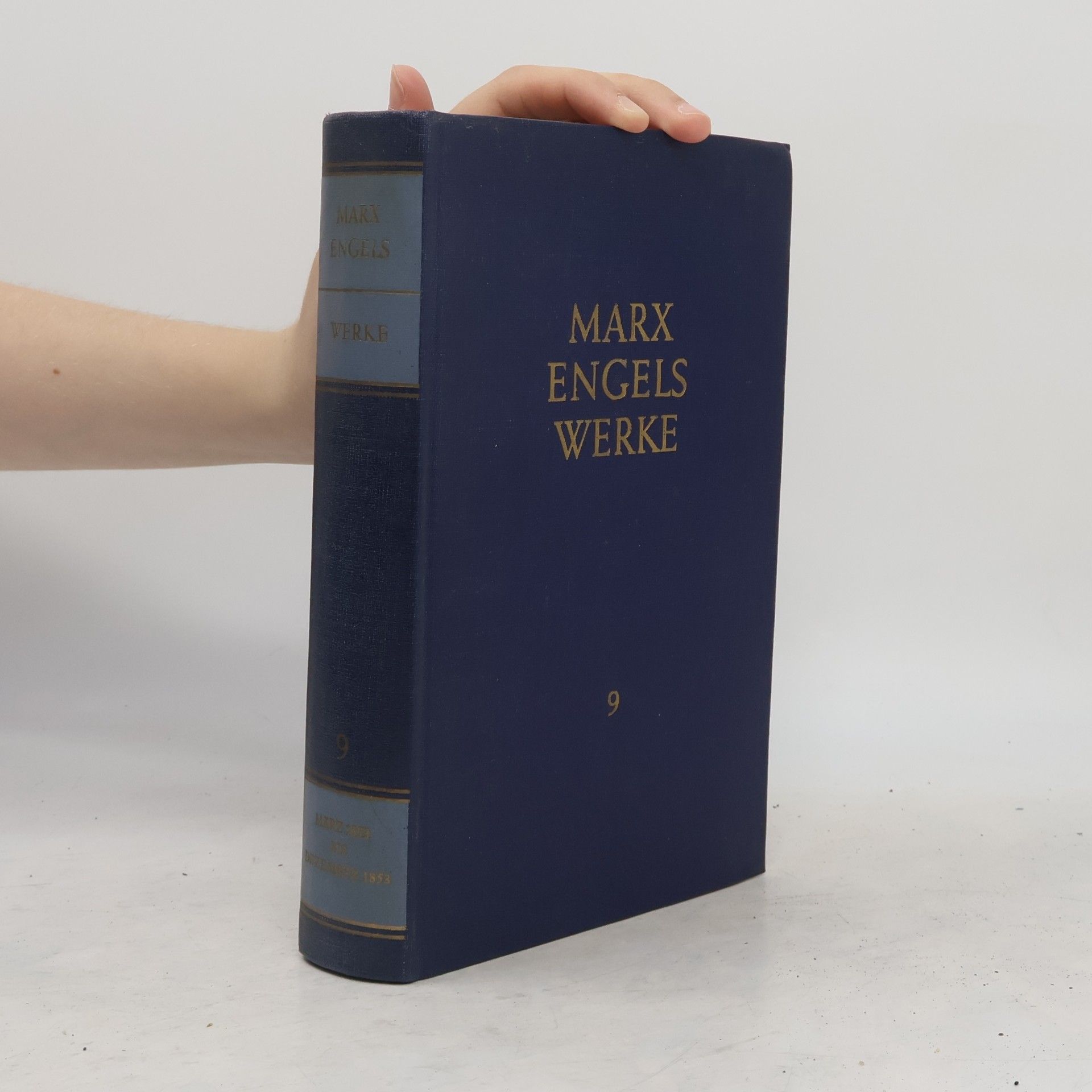 Karl Marx Marx Engels Werke 9