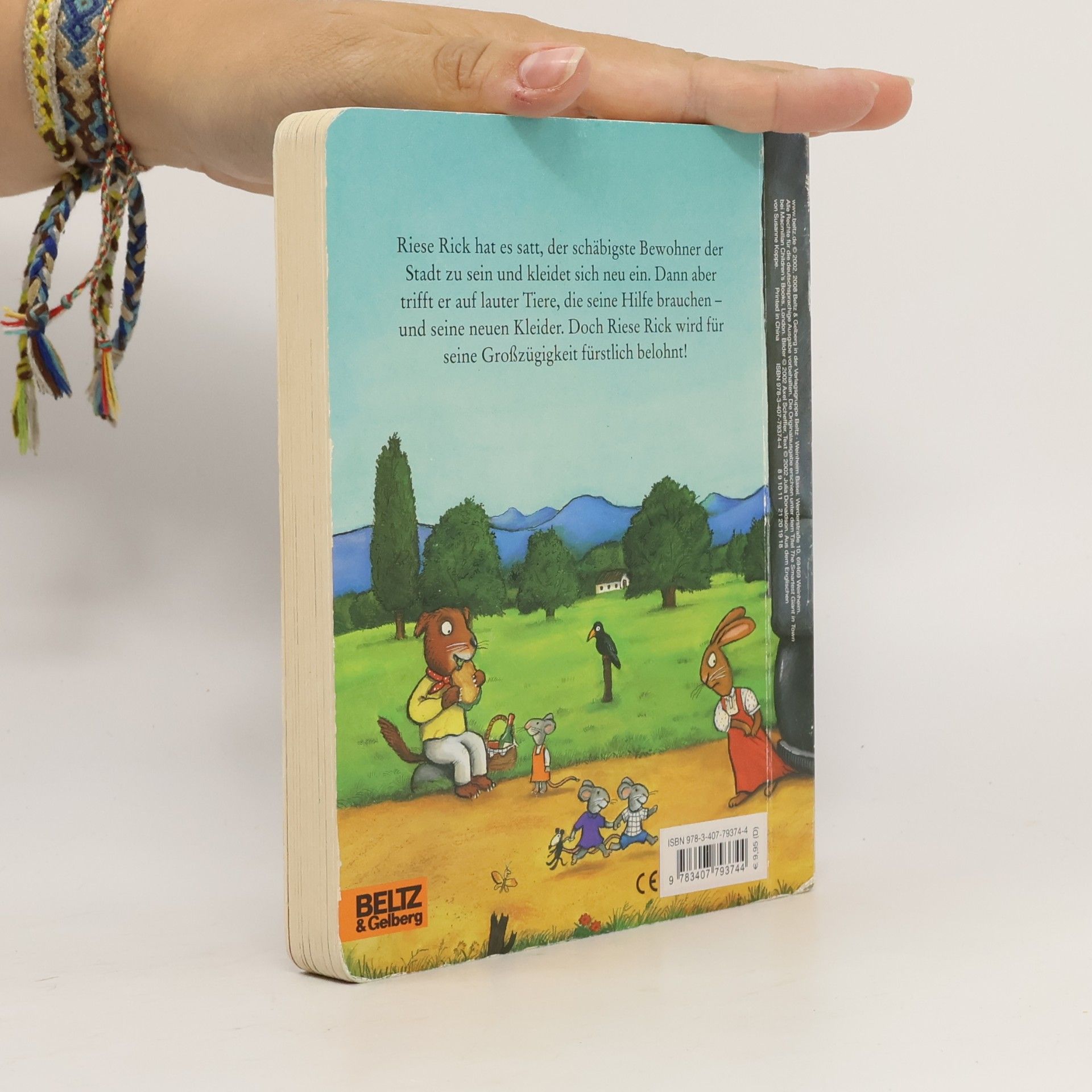 Axel Scheffler Riese Rick macht sich schick