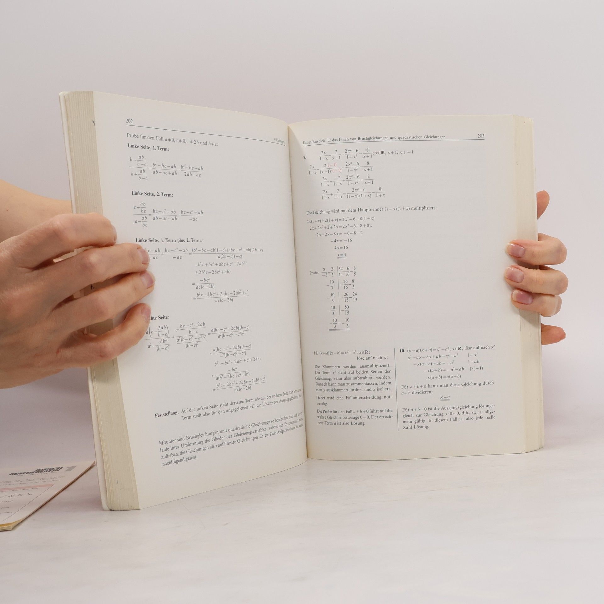 Lothar Kusch Mathematik, Arithmetik und Algebra