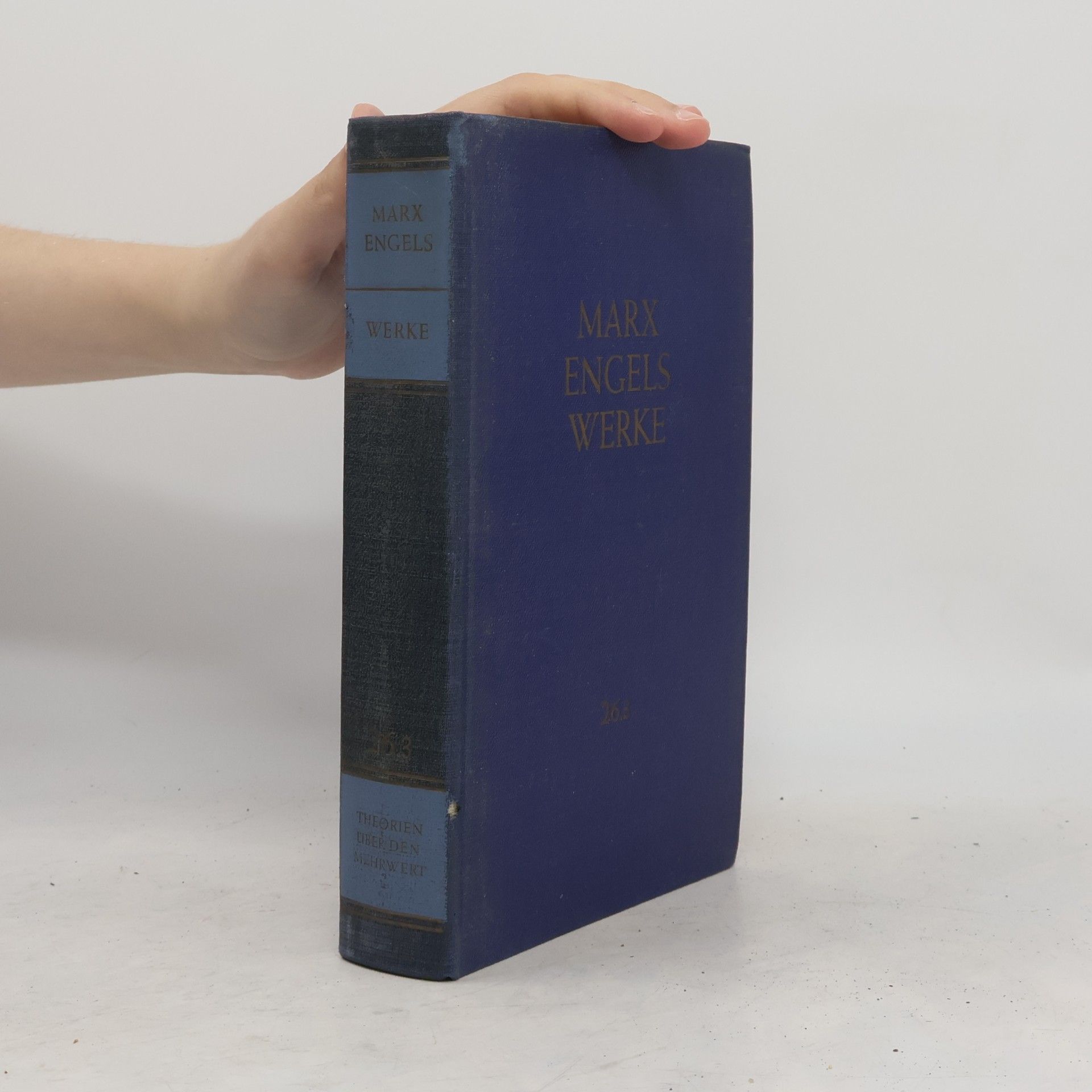 Karl Marx Marx Engels Werke 26.3