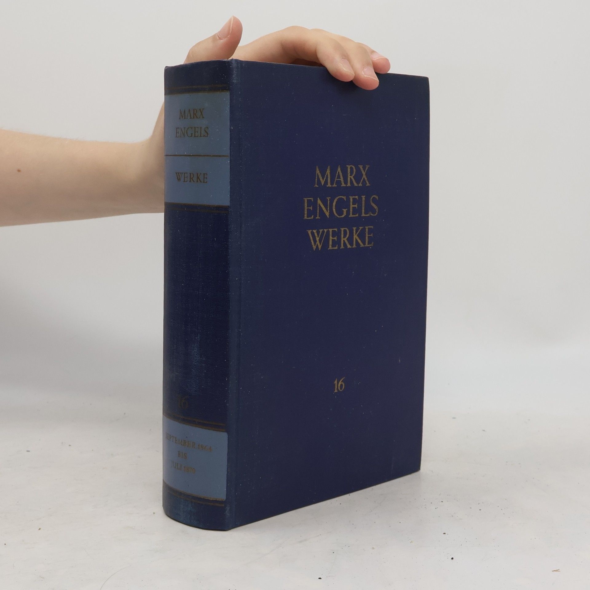 Karl Marx Marx Engels Werke 16