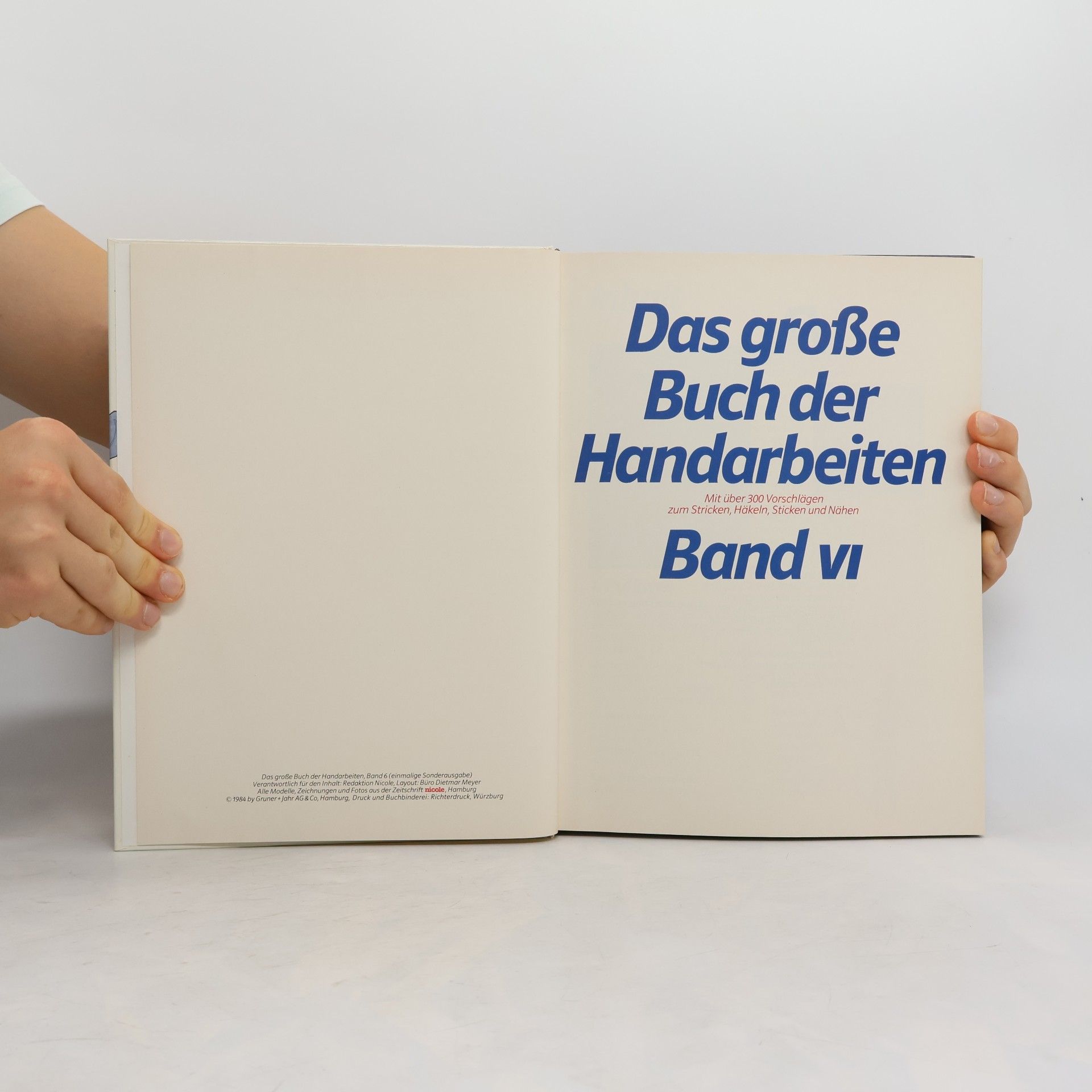 Kolektiv autorů Das Grosse buch der Handarbeiten VI.