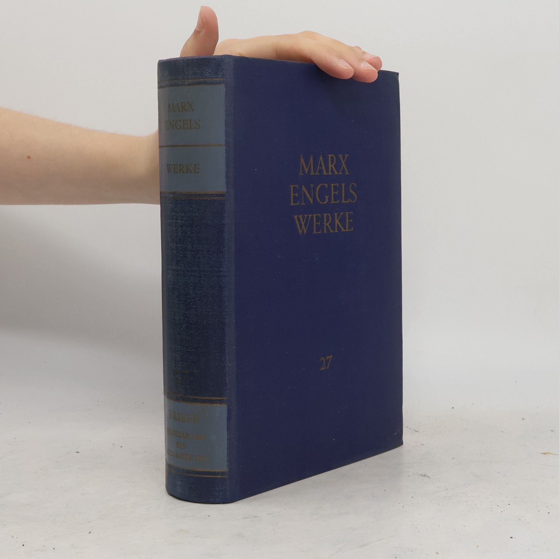 Karl Marx Marx-Engels-Werke Band 27
