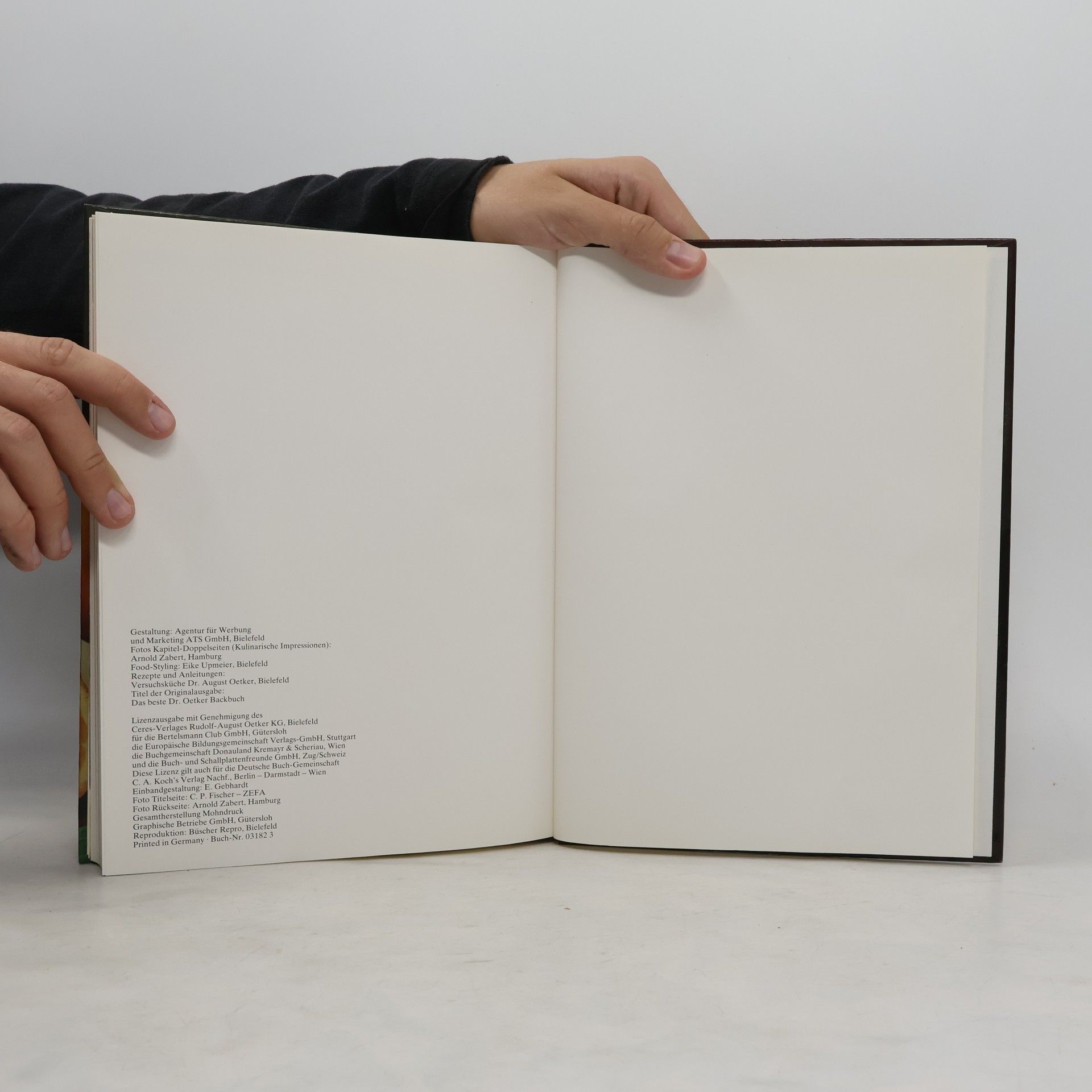 Autorenkollektiv Das große Dr. Oetker Backbuch