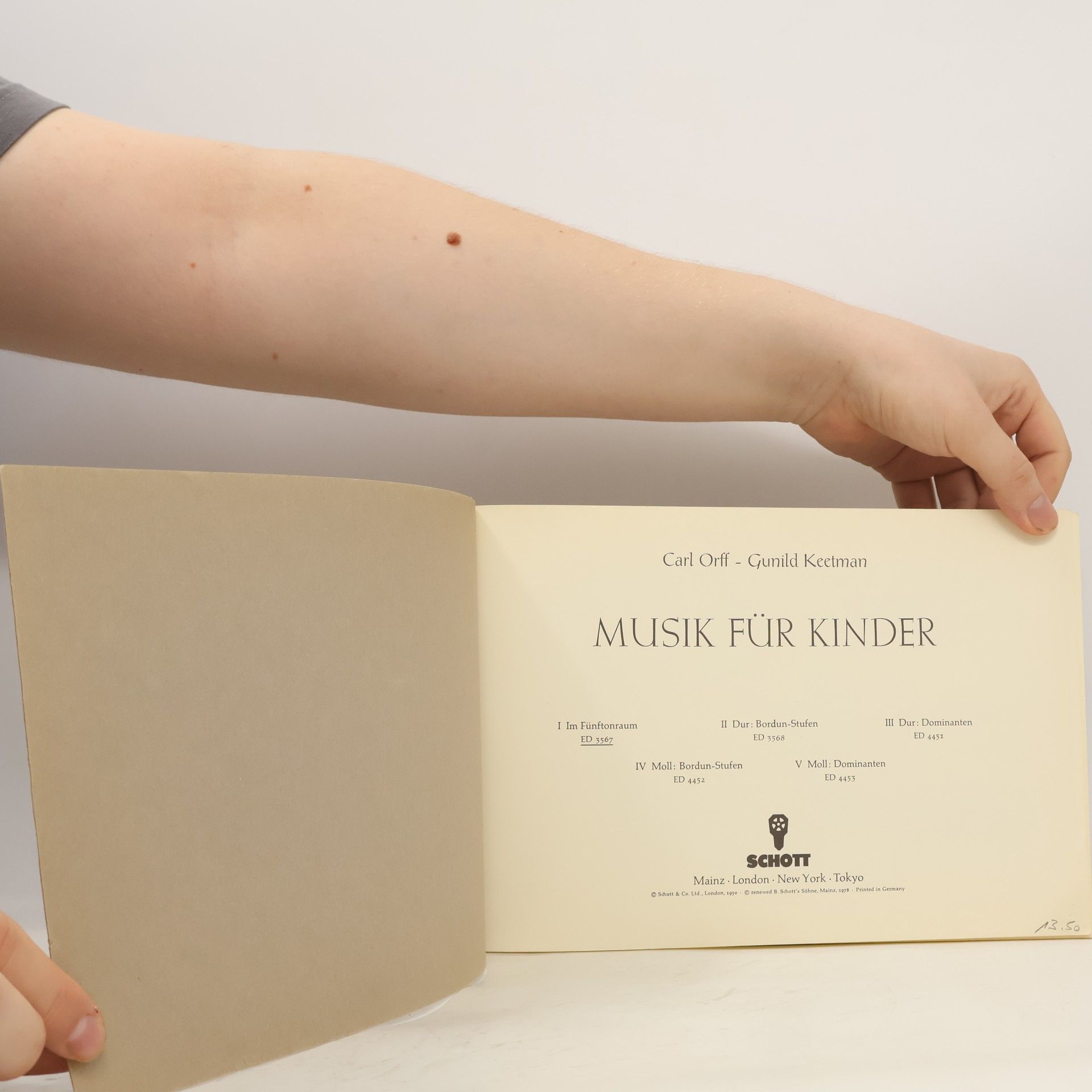 Kolektiv autorů Orff-Schulwerk. Musik für Kinder I