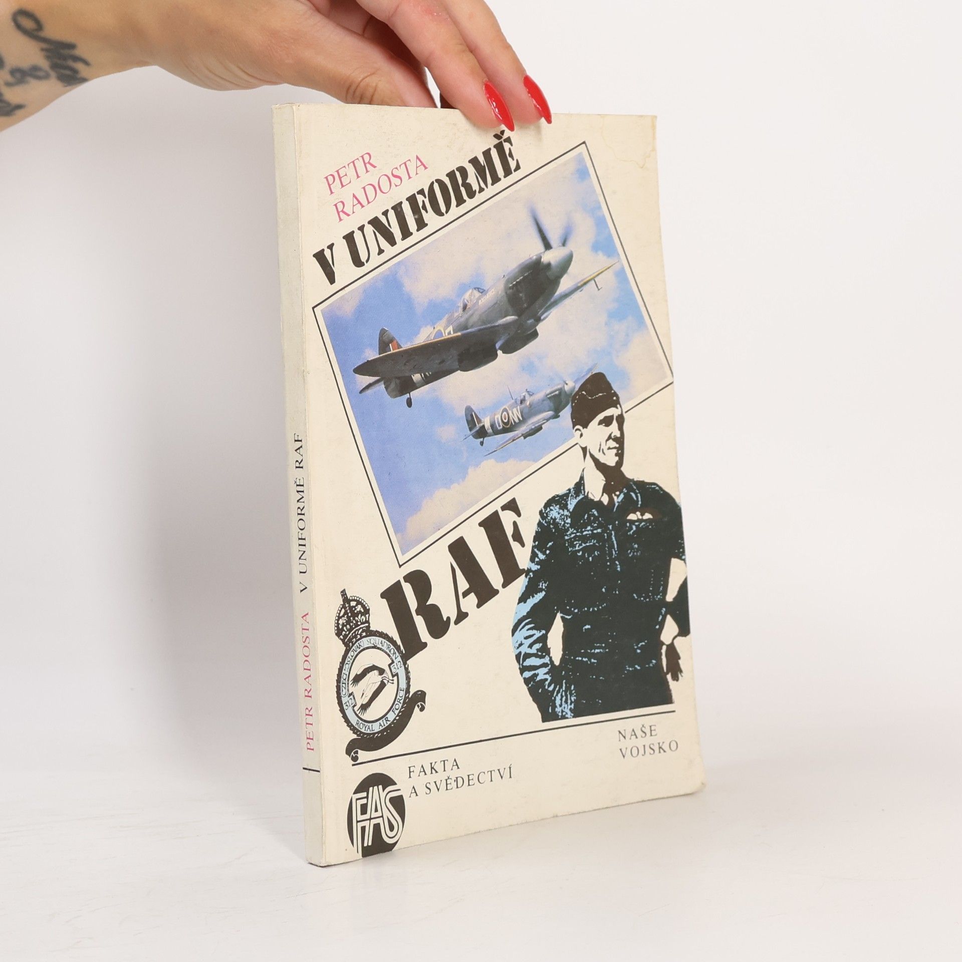 Petr Radosta V uniformě RAF