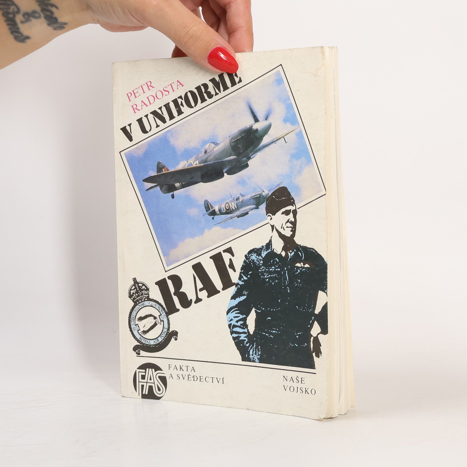 Petr Radosta V uniformě RAF