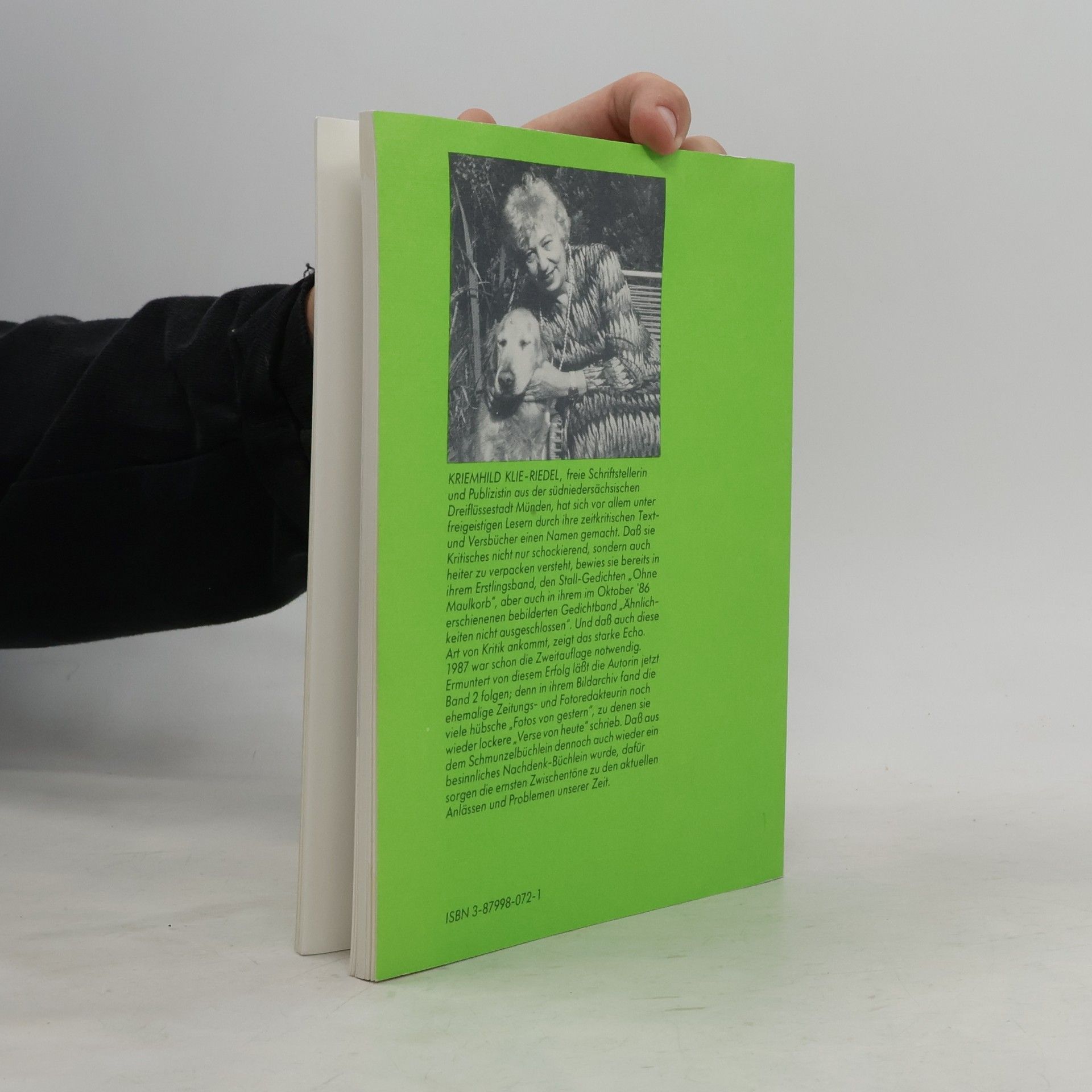 Kriemhild Klie-Riedel Mir reicht's. Texte von heute zu Fotos von gestern. Band 2