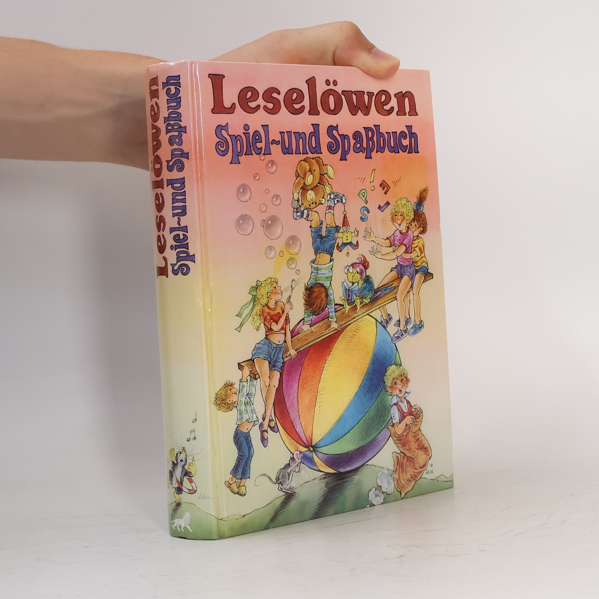 Uta Kiegeland Leselöwen-Spiel-und-Spass-Buch
