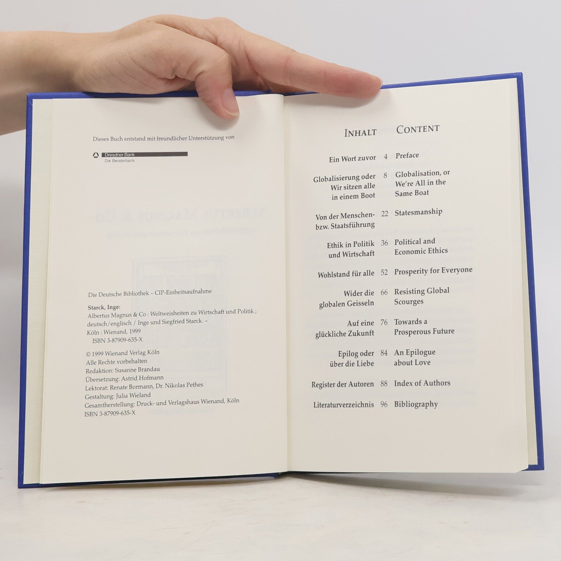 Inge Starck Albertus Magnus & Co
