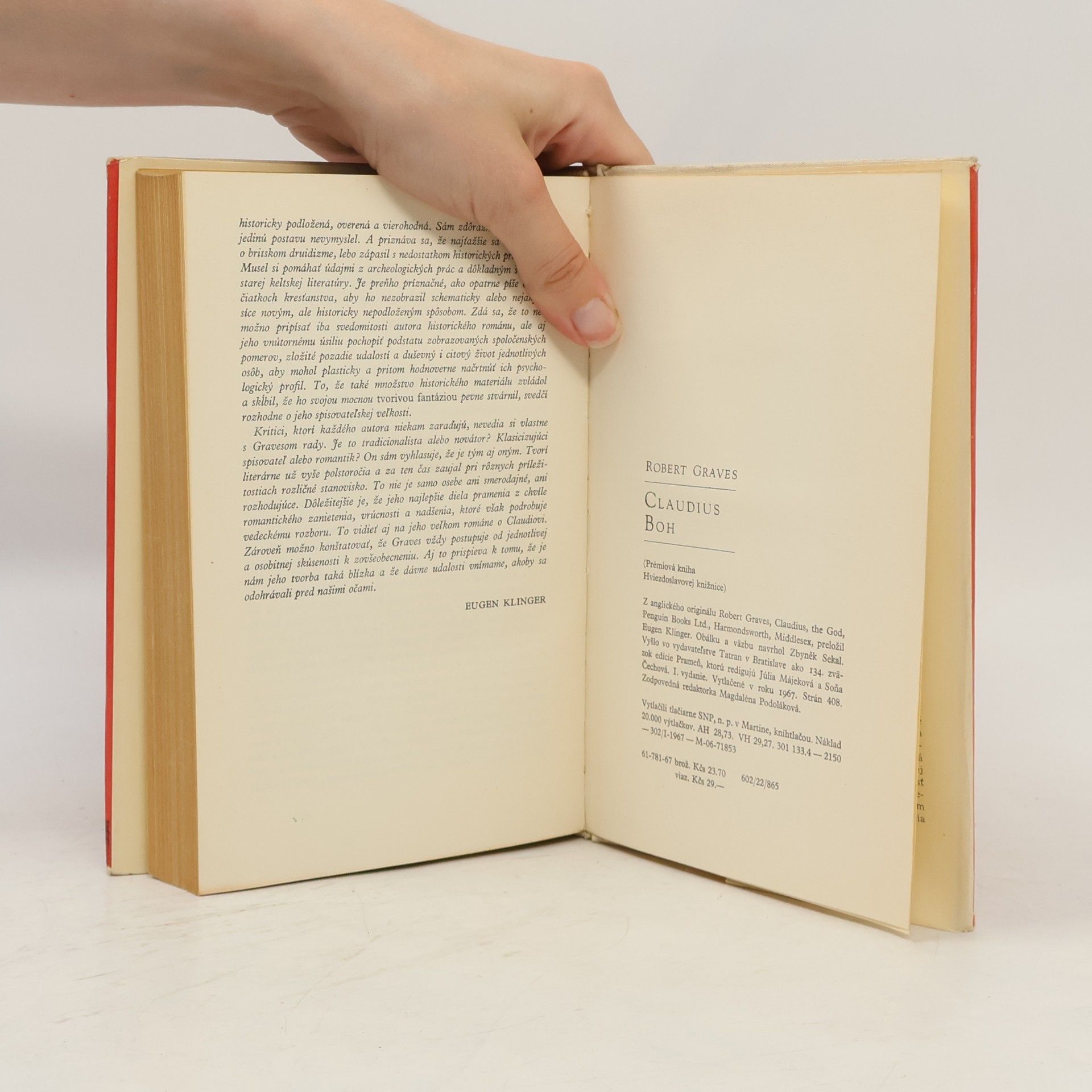 Robert Graves Claudius Boh