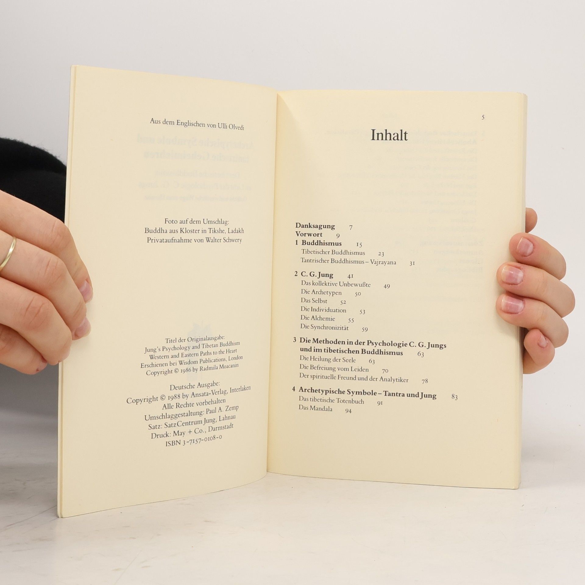 Radmila Moacanin Archetypische Symbole und tantrische Geheimlehren. Der tibetische Buddhismus im Licht der Psychologie C. G. Jungs