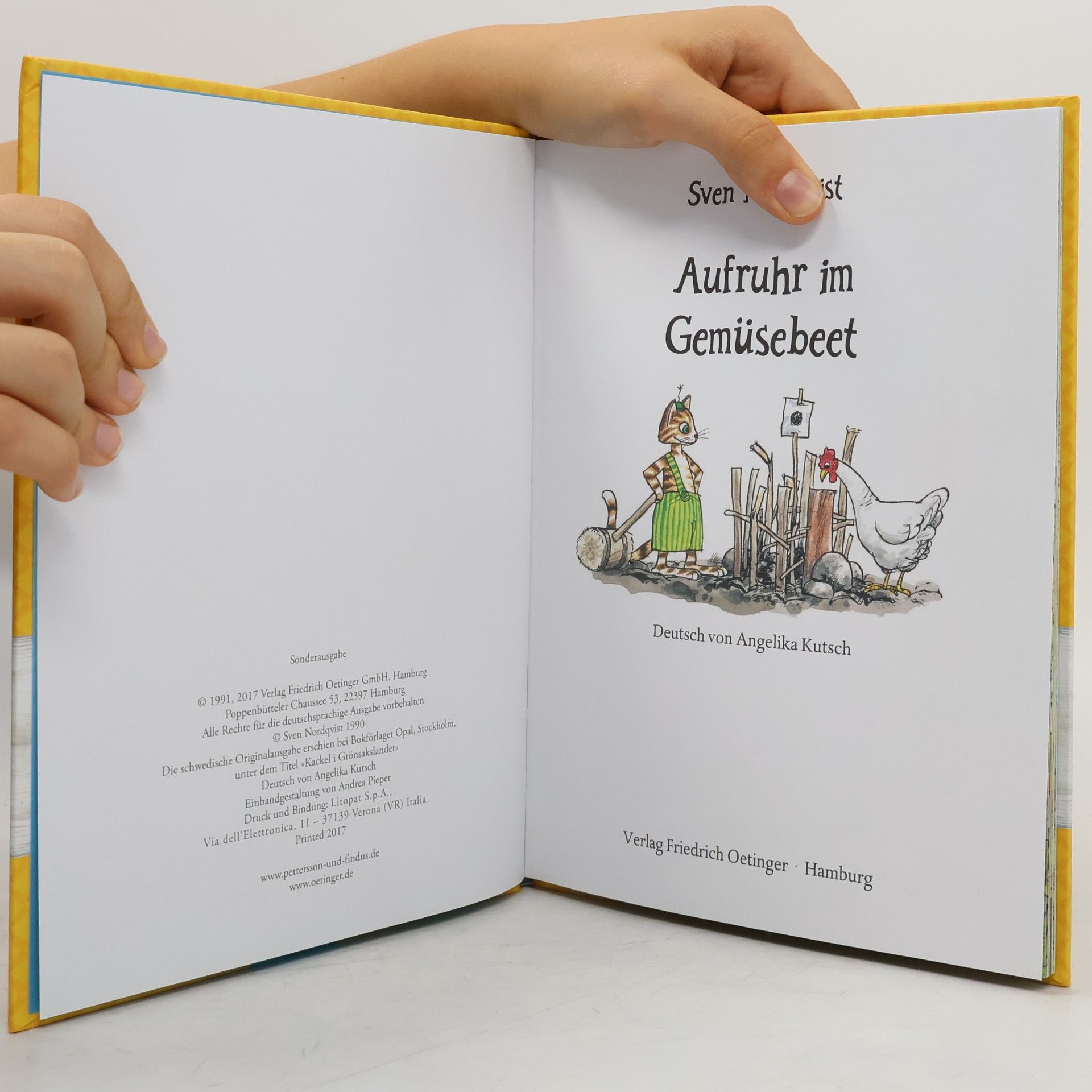 Sven Nordqvist Aufruhr im Gemüsebeet