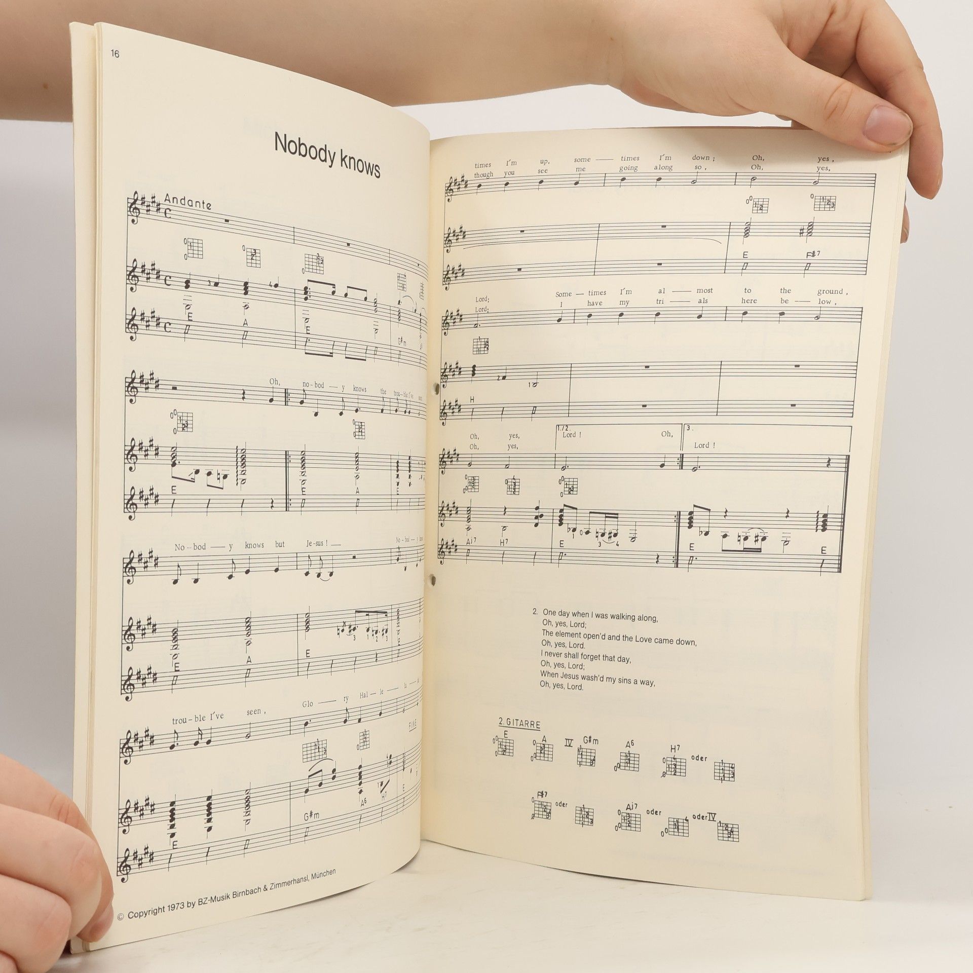 Fred Artmeier Gospels & Spirituals für Gitarre