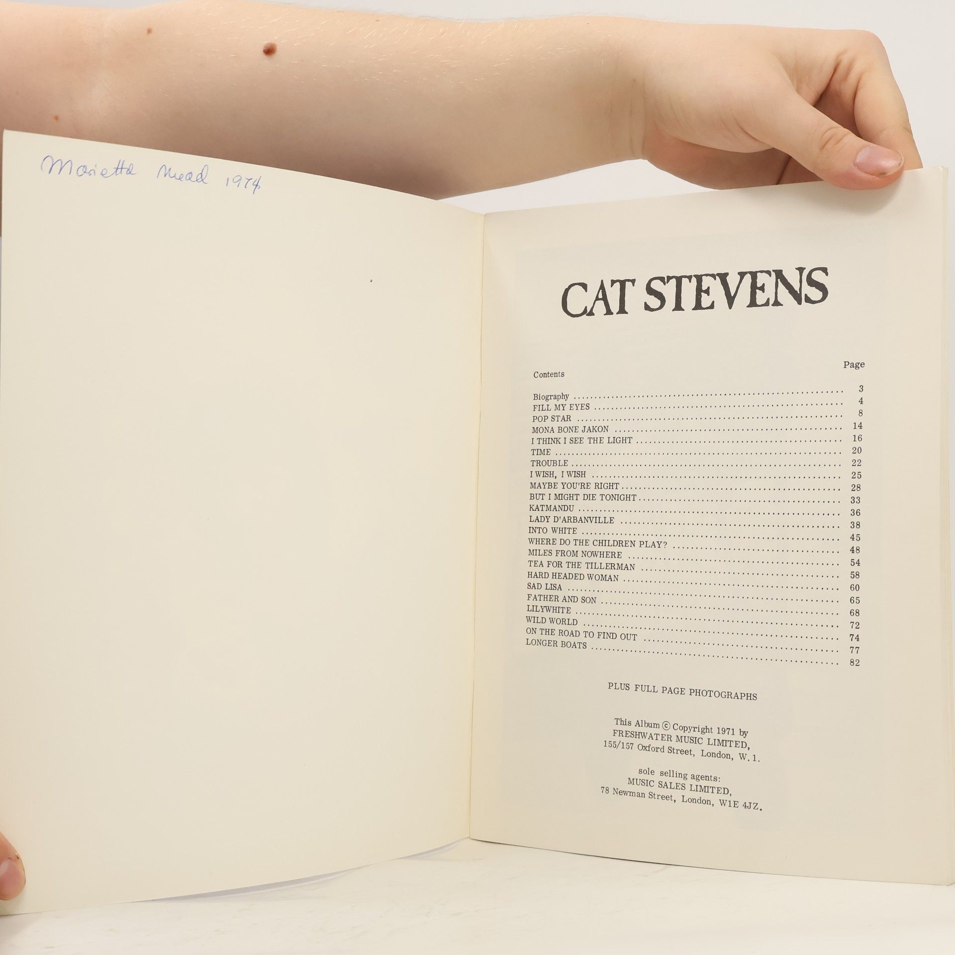 Various authors Cat Stevens