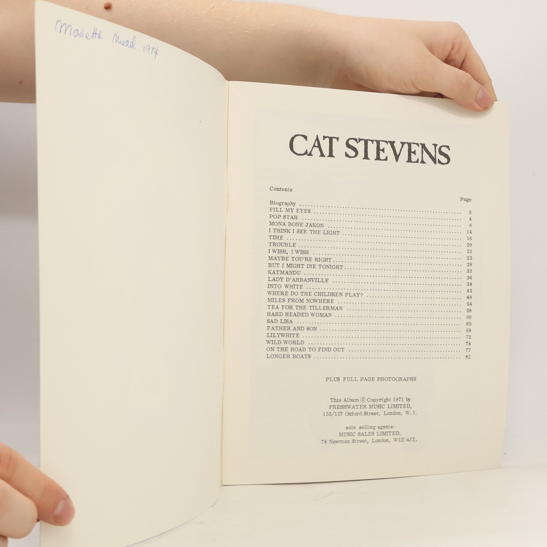 Various authors Cat Stevens