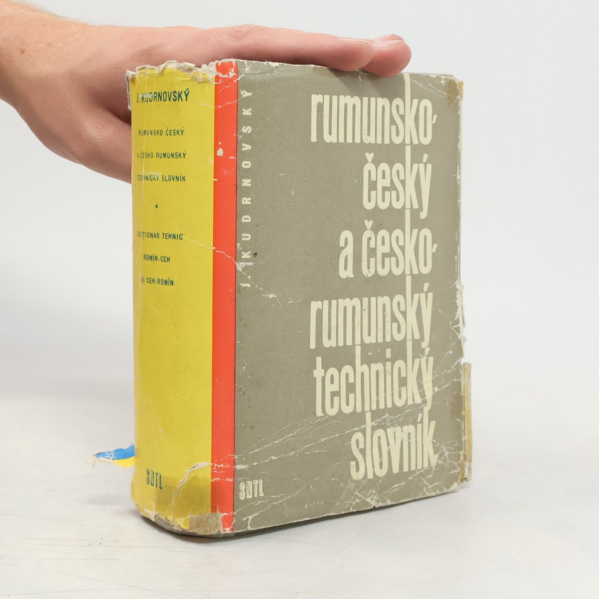 Jaroslav Kudrnovský Rumunsko-český a česko-rumunský technický slovník