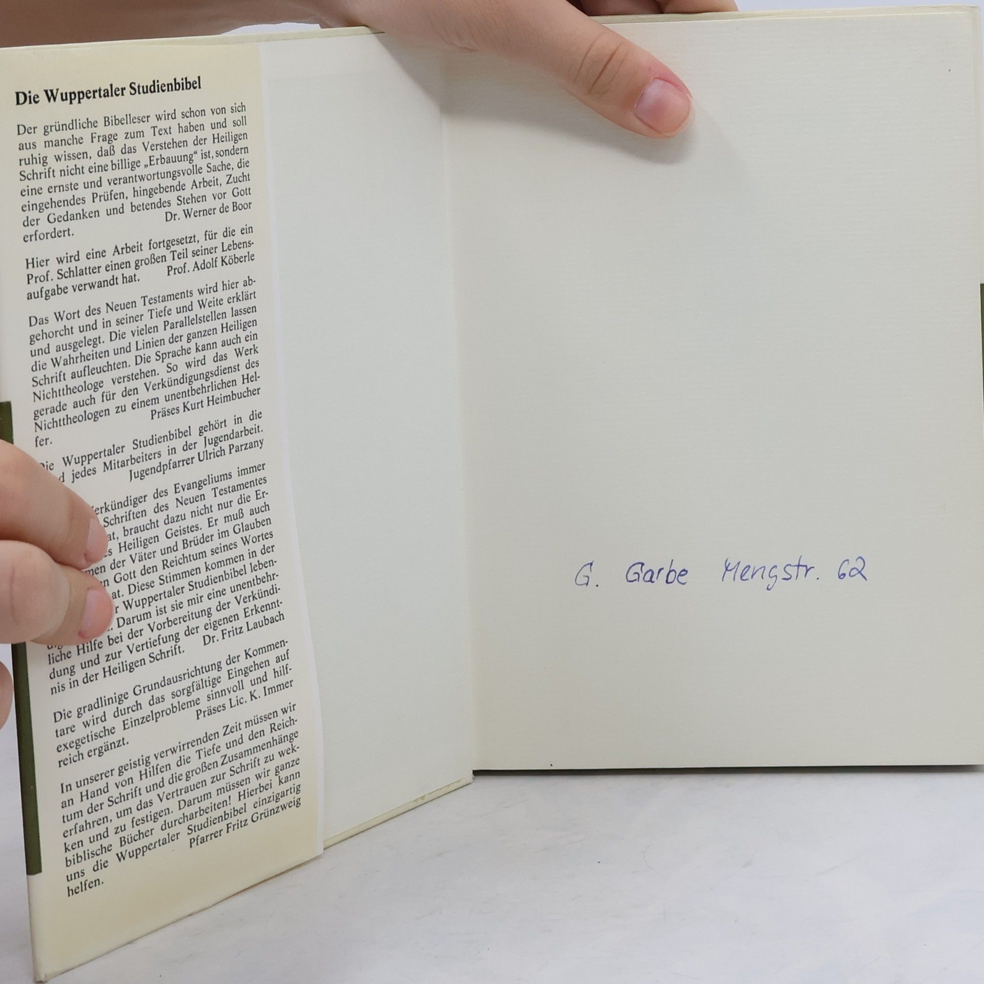 Fritz Rienecker Wuppertaler Studienbibel - Epheser: Der Brief des Paulus an die Epheser
