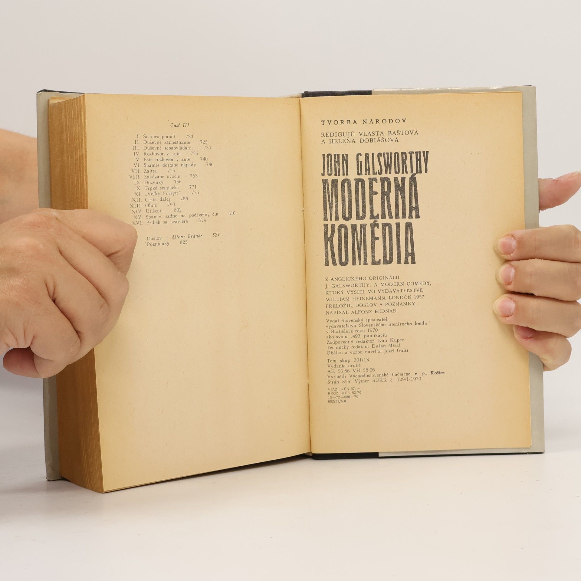 John Galsworthy Moderná komédia