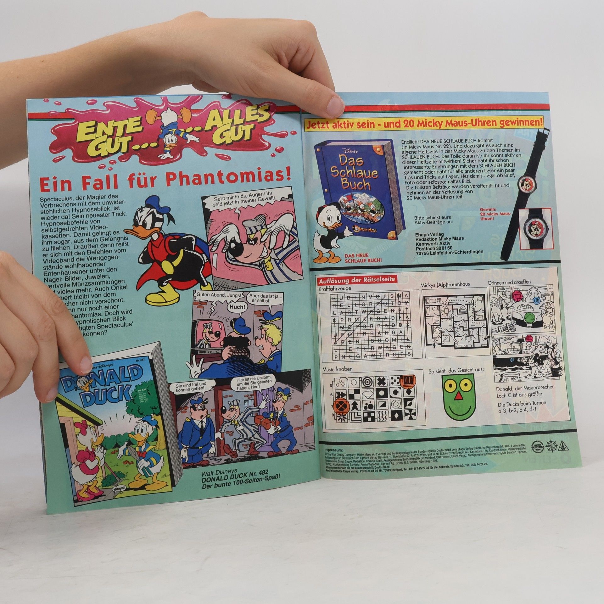 Kolektiv autorů Micky Maus Nr. 21/1995