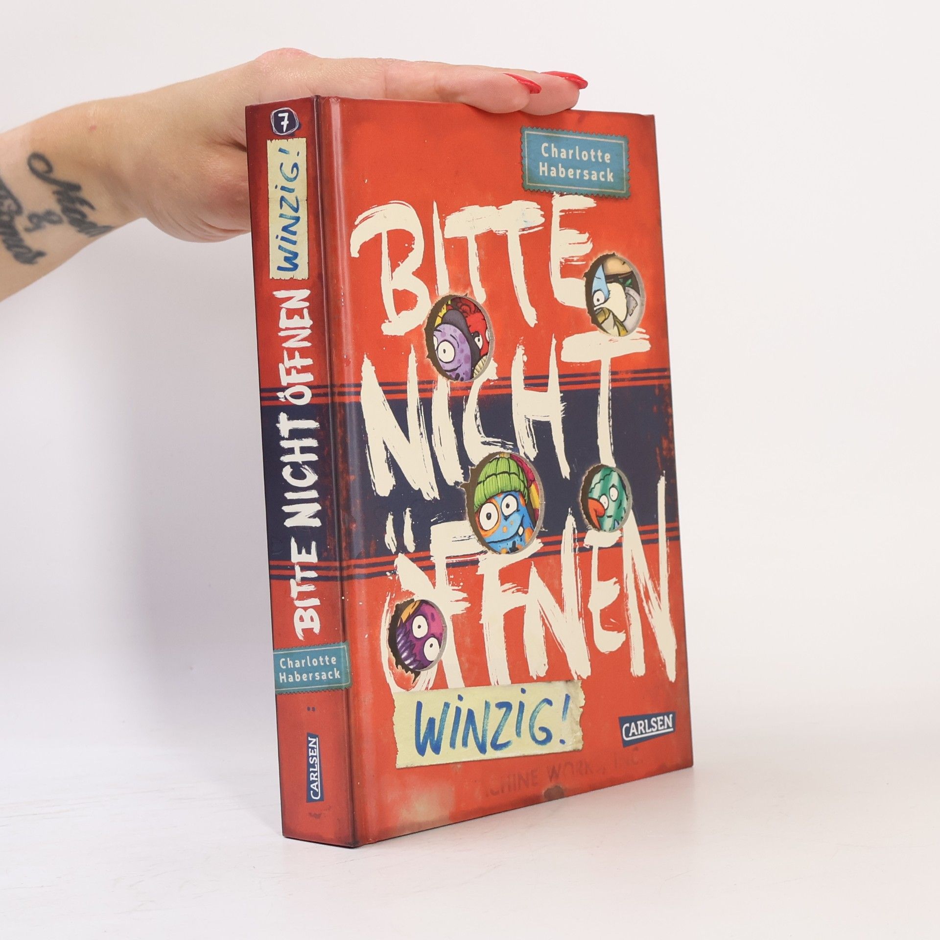 Charlotte Habersack Bitte nicht öffnen 7: Winzig!