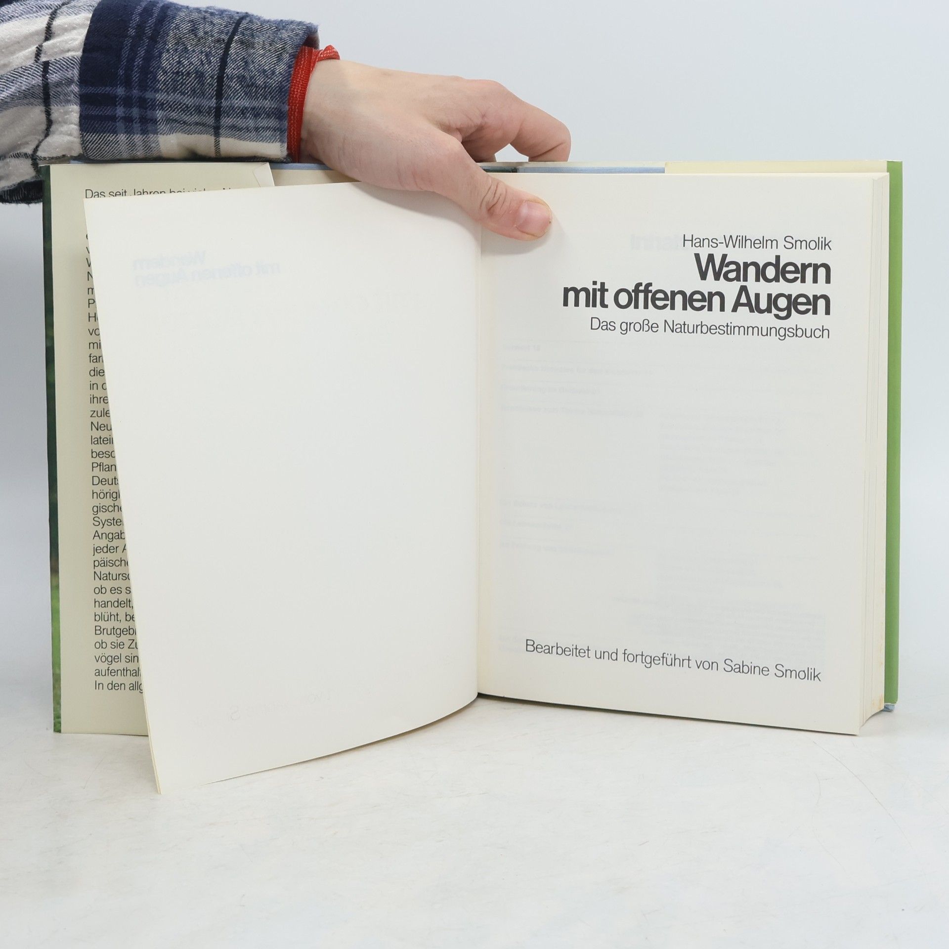 Hans-Wilhelm Smolik Wandern mit offenen Augen