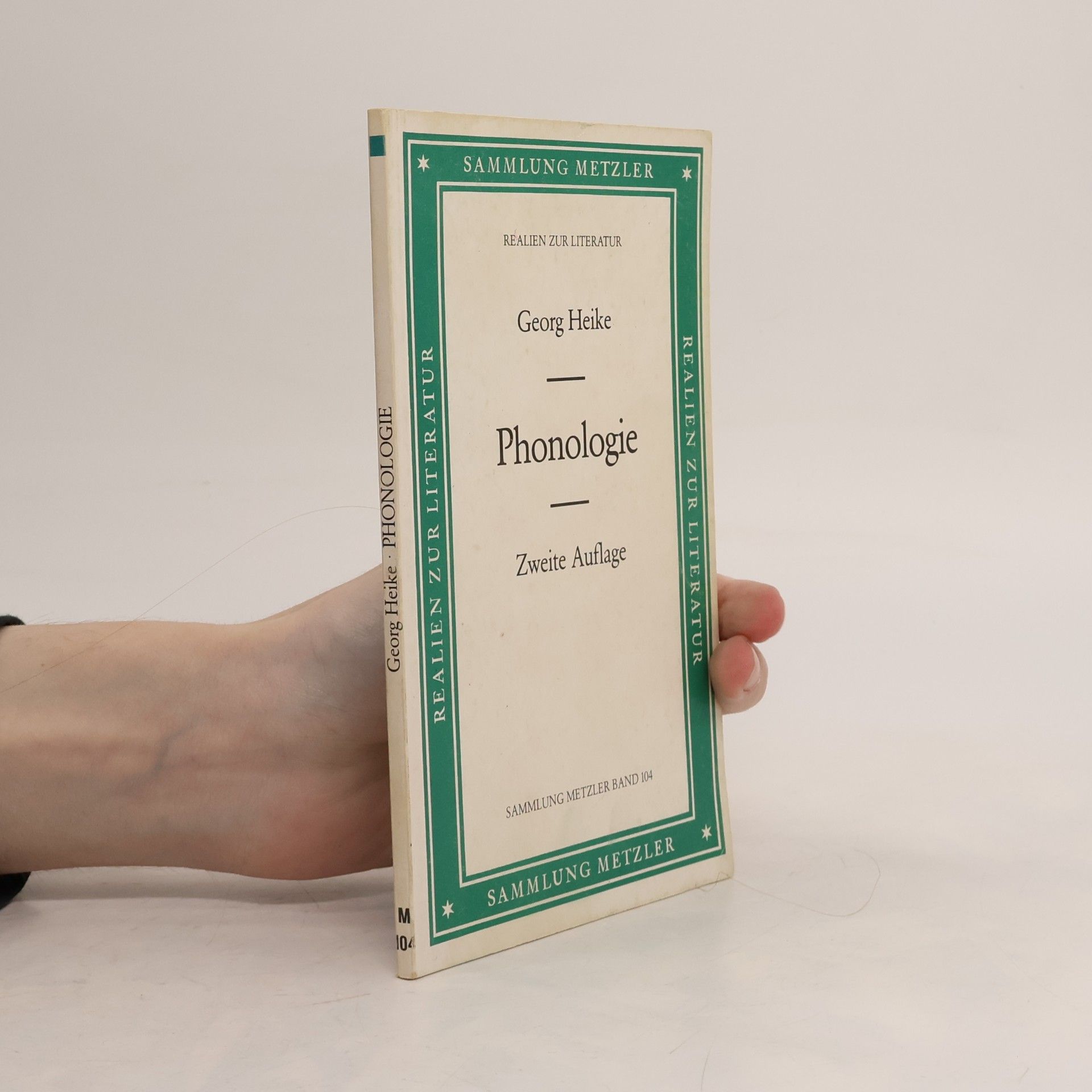 Georg Heike Phonologie - Zweite Auflage