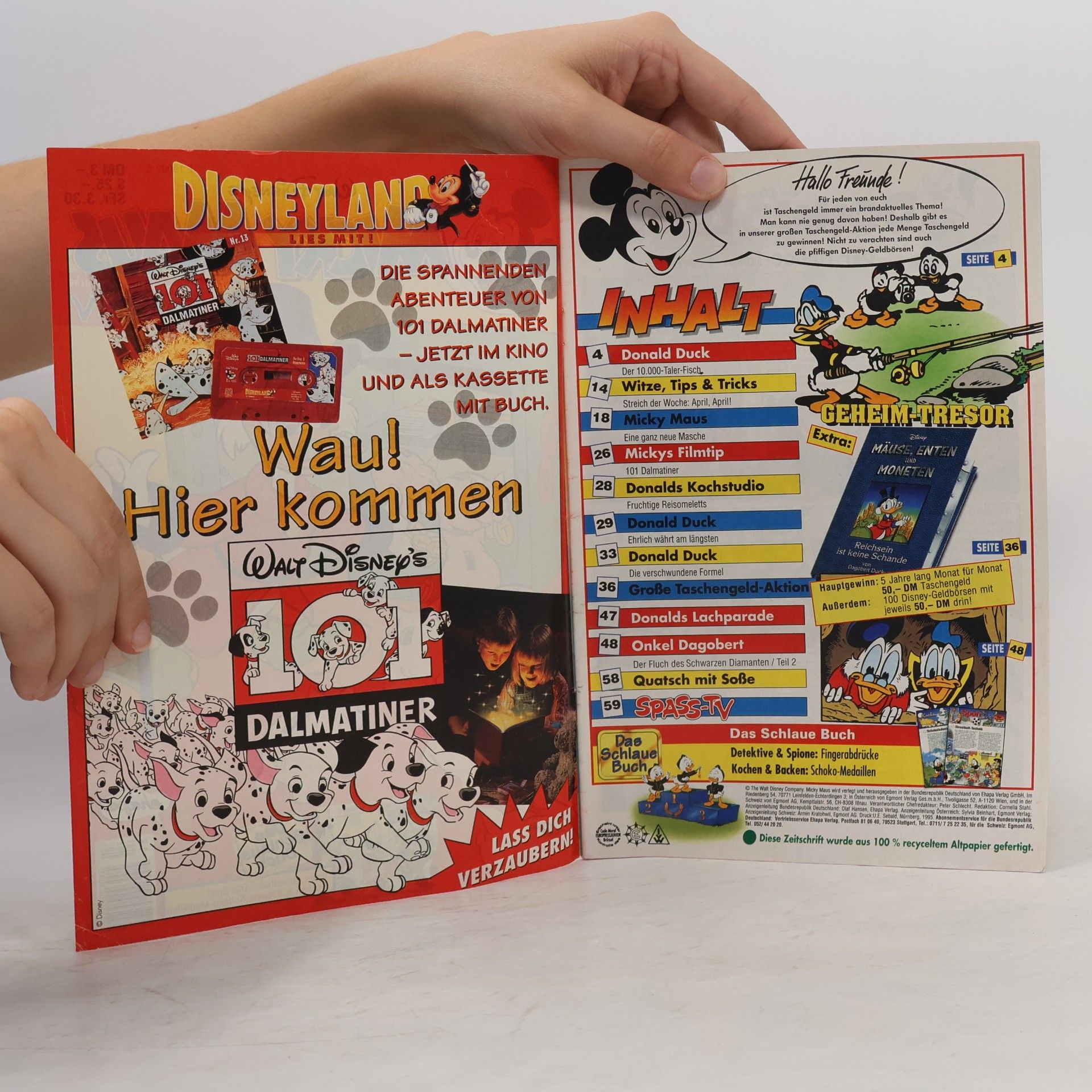 Various authors Mickey Mouse Magazine 13/1995