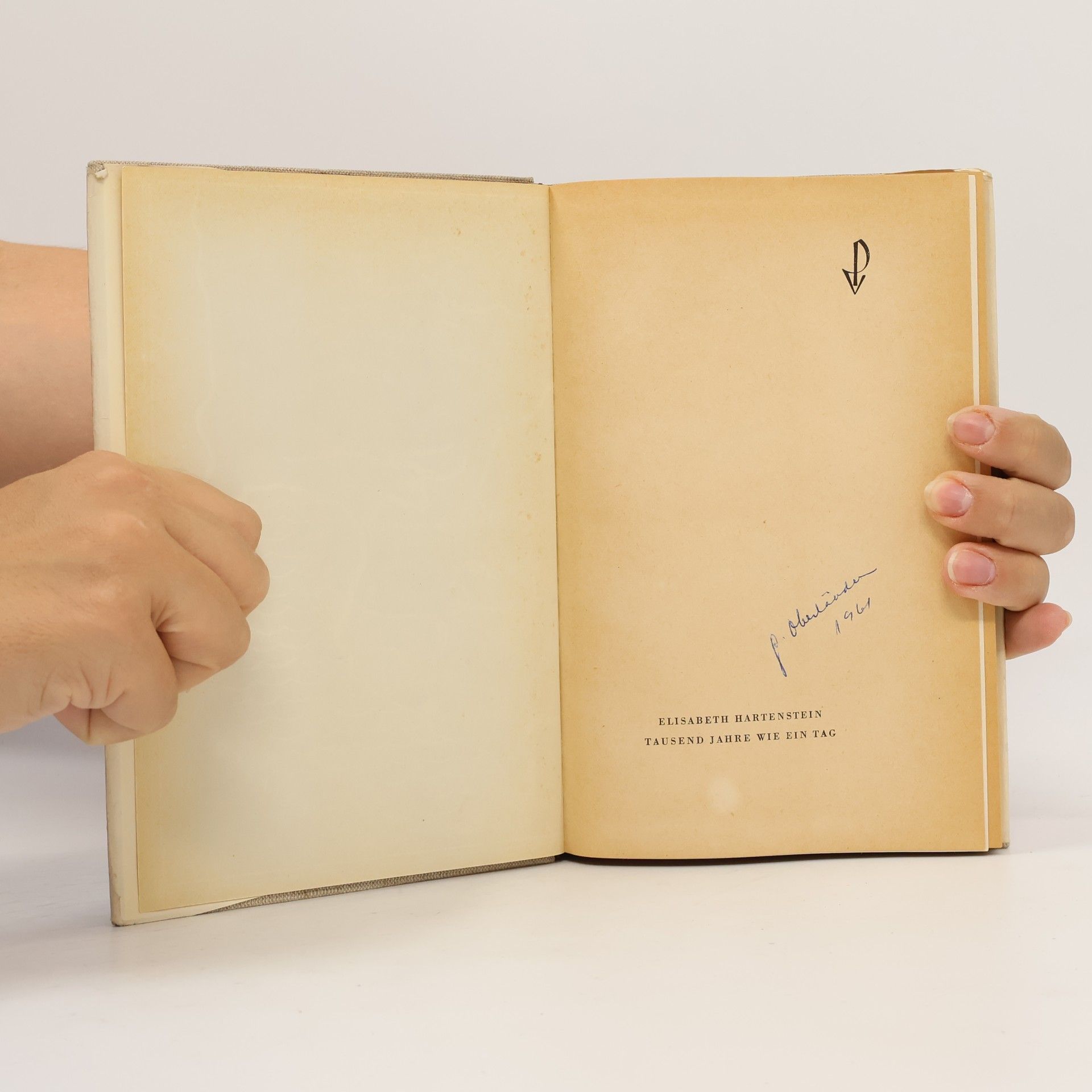 Elisabeth Hartenstein Tausend Jahre wie ein Tag