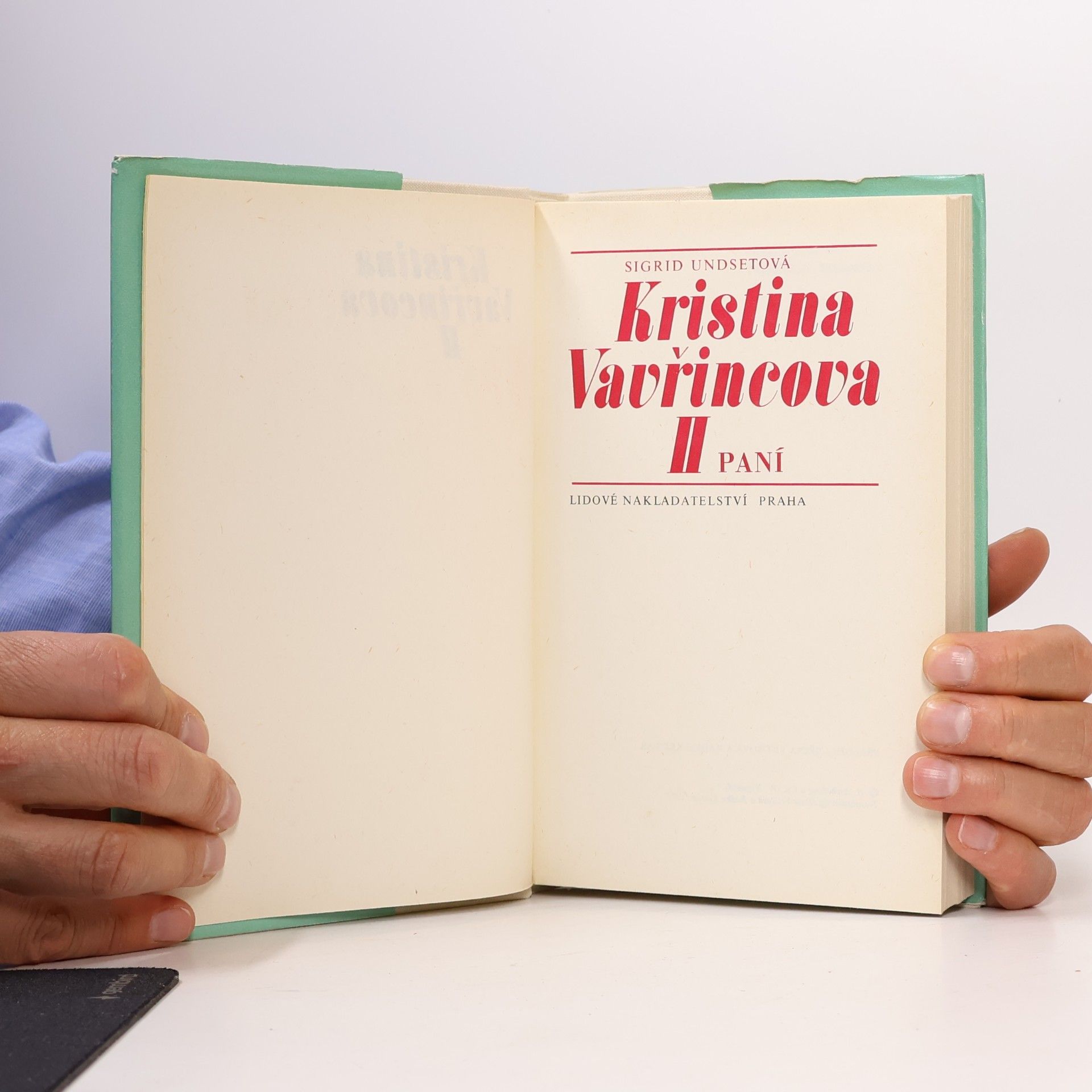 Sigrid Undset Kristina Vavřincova II