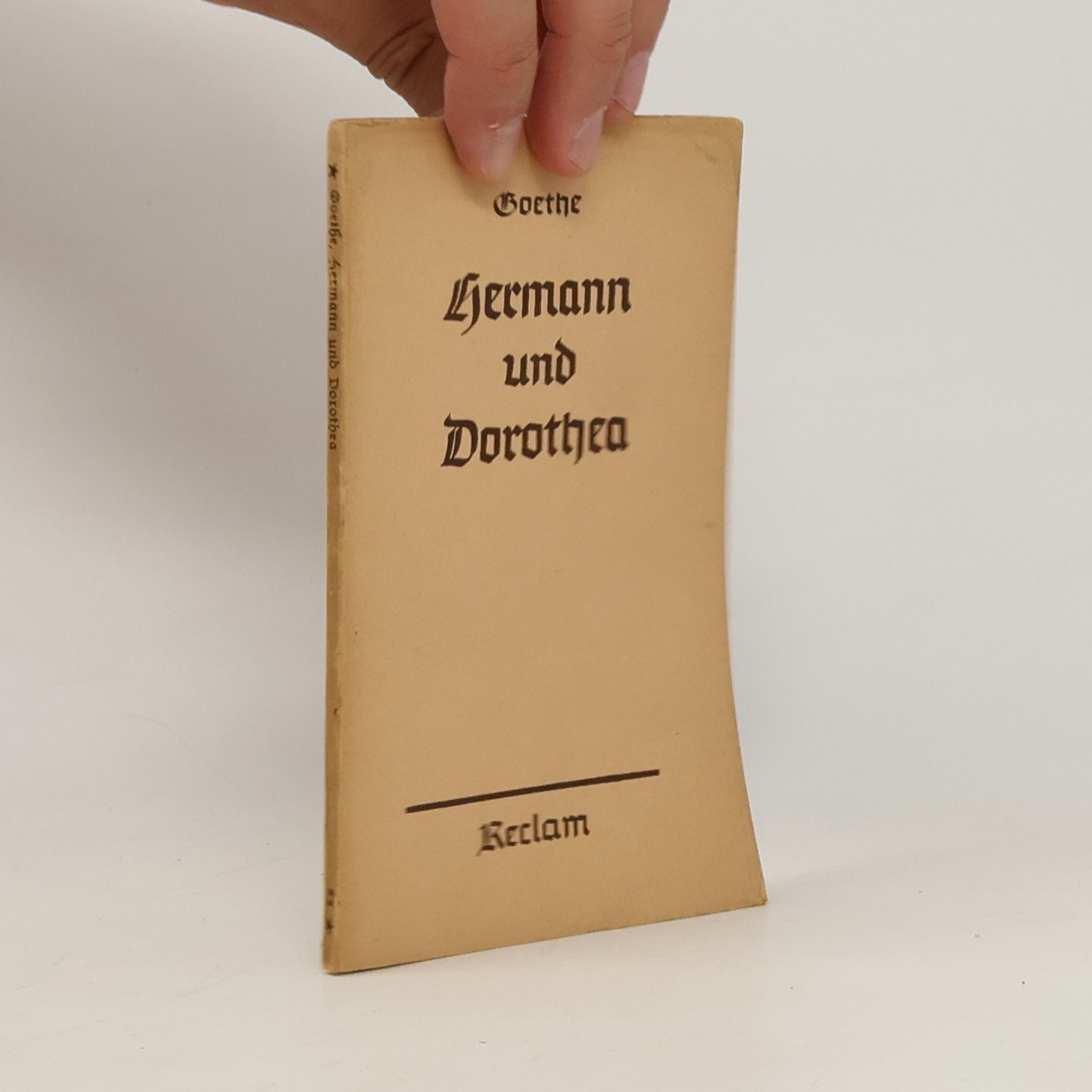 Johann Wolfgang von Goethe Hermann und Dorothea