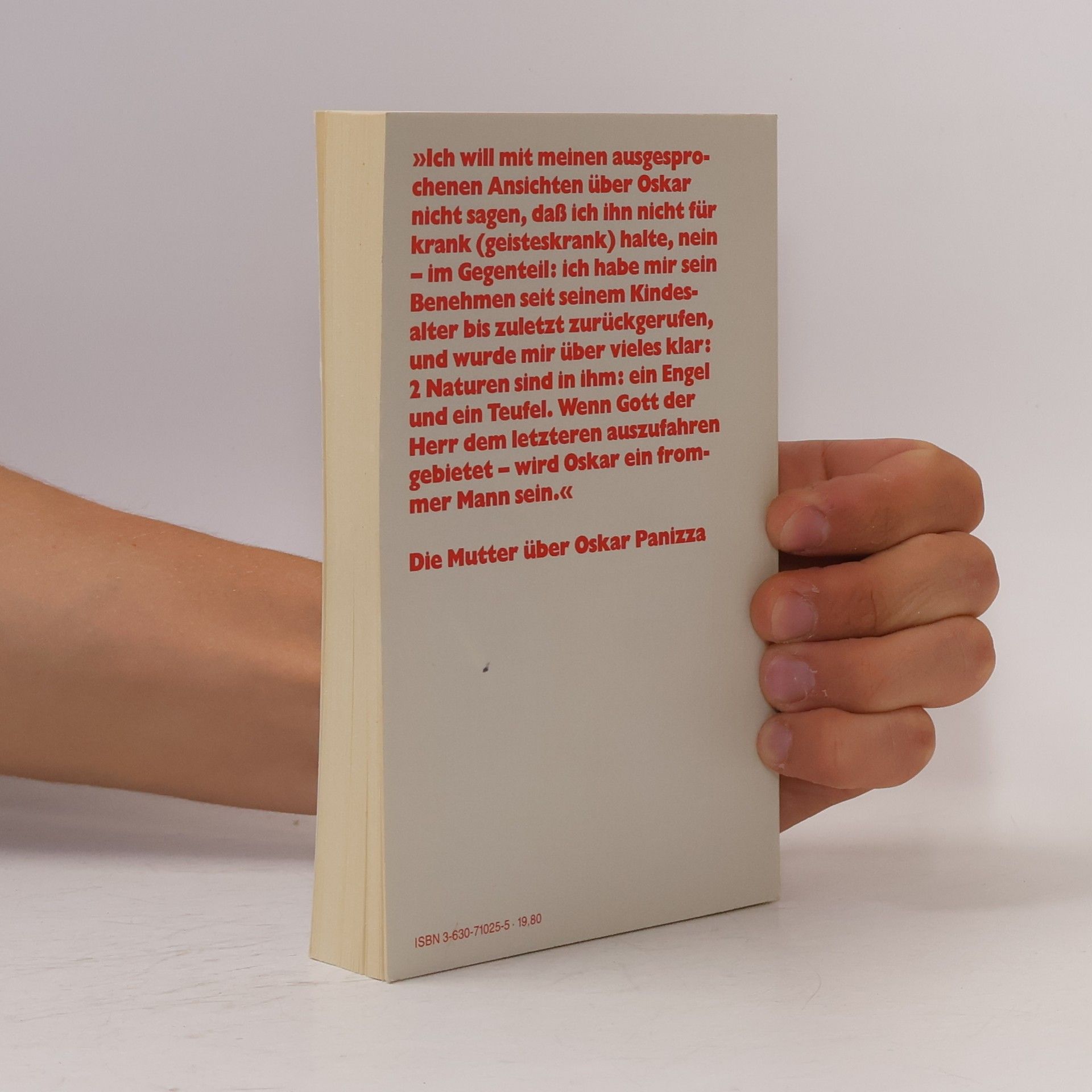 Oskar Panizza Sammlung Luchterhand - SL 1025: Mama Venus