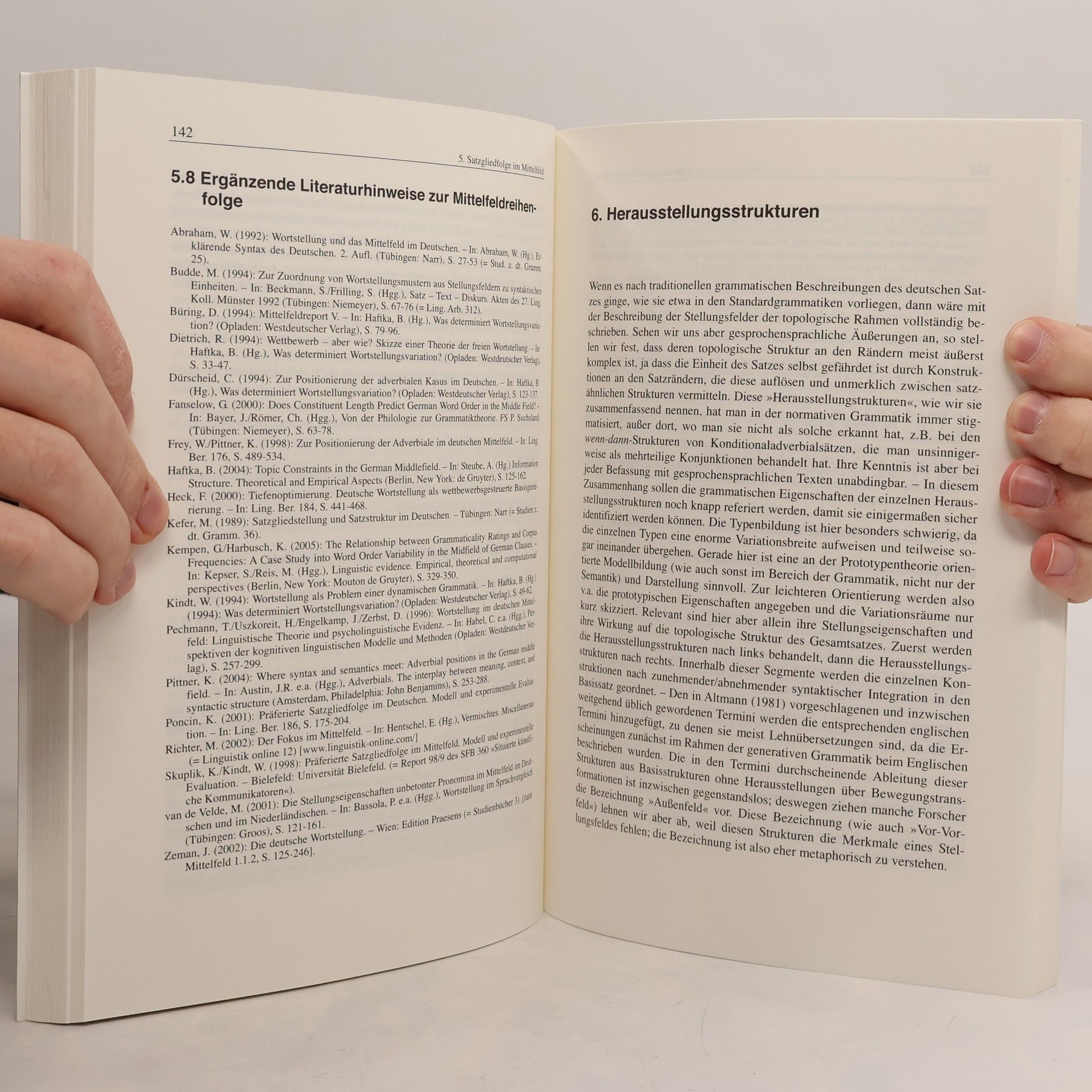 Prof. Dr. Hans Altmann Linguistik fürs Examen - 4: Topologie fürs Examen