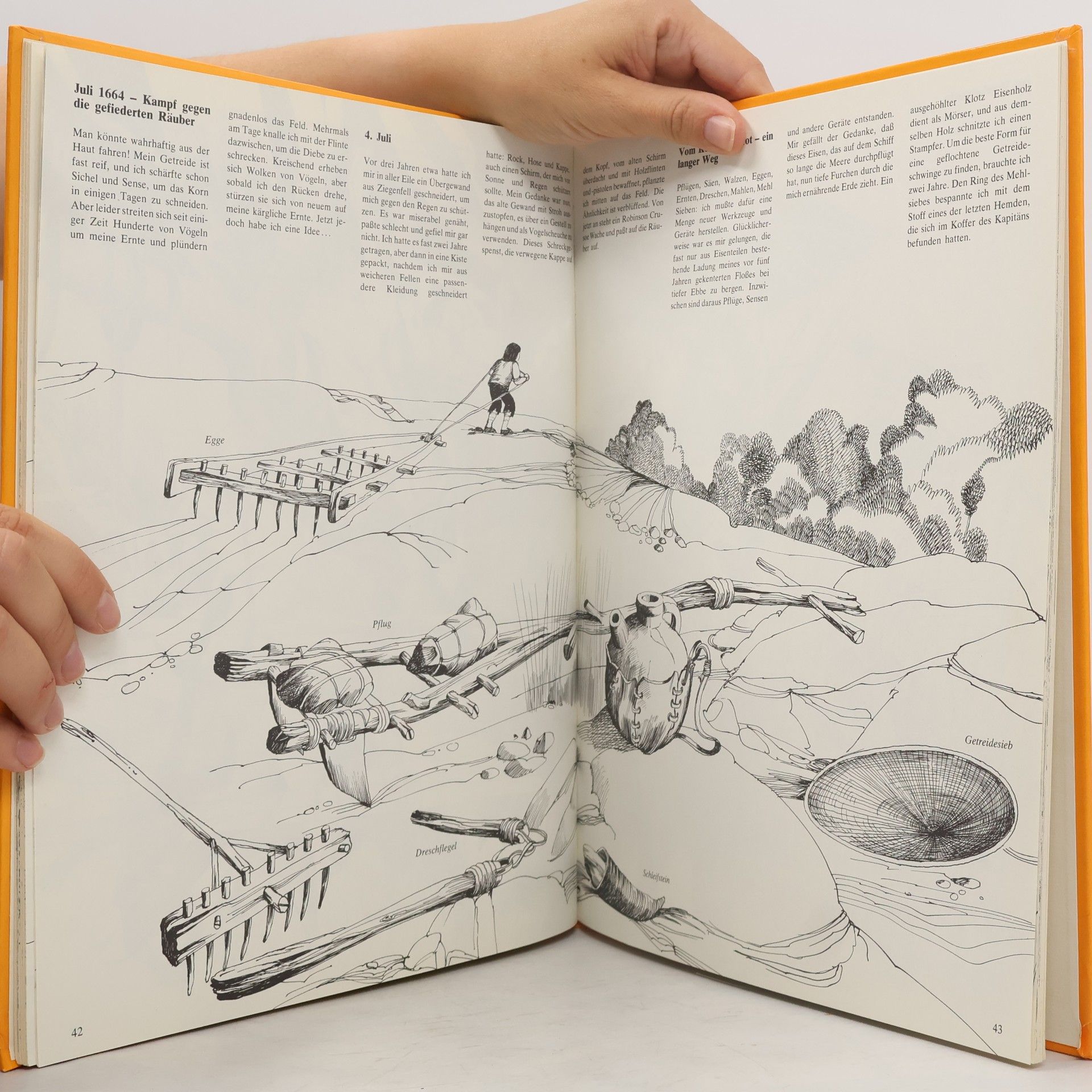 Joël Cuénot Das Tagebuch des Robinson Crusoe