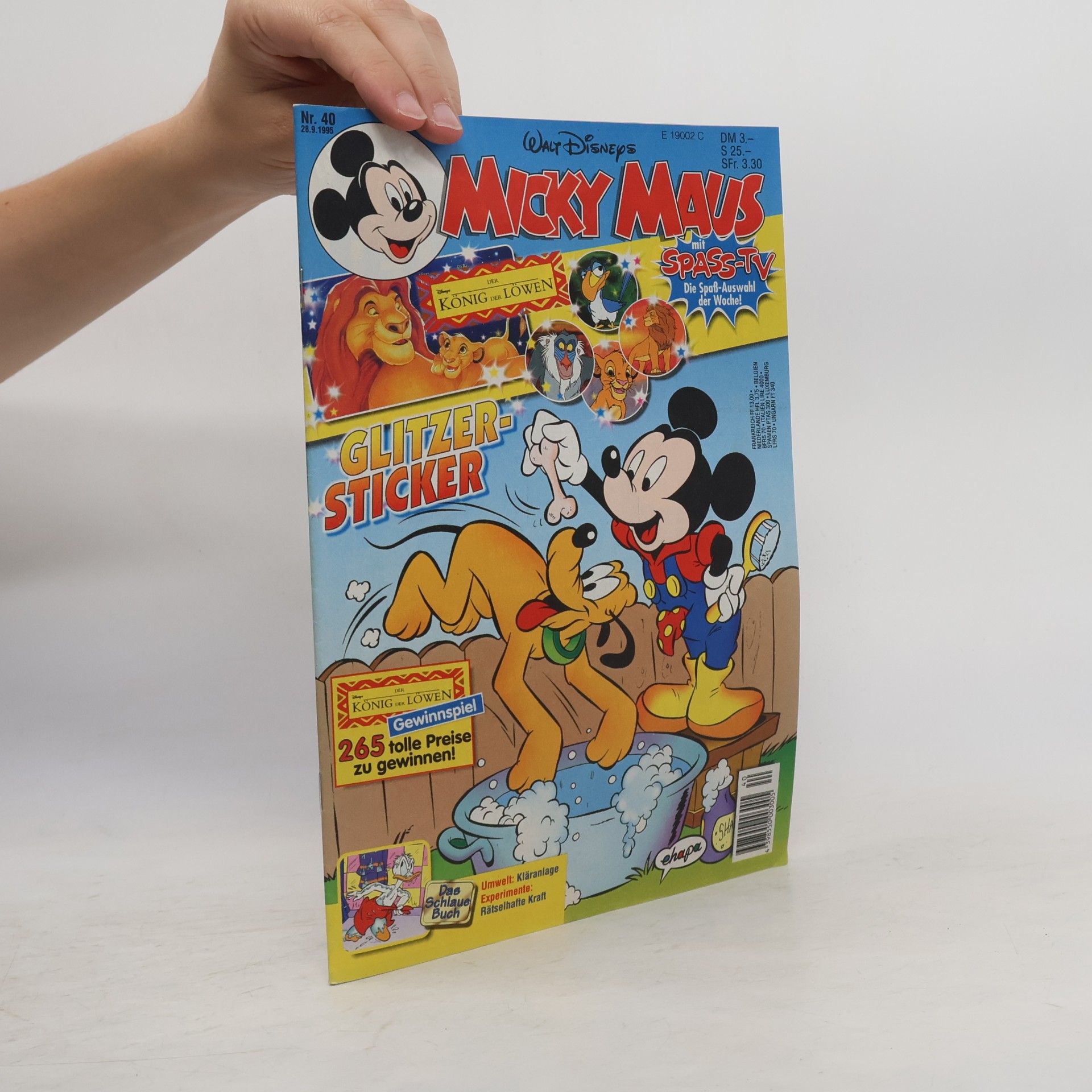 Kolektiv autorů Micky Maus 40/1995