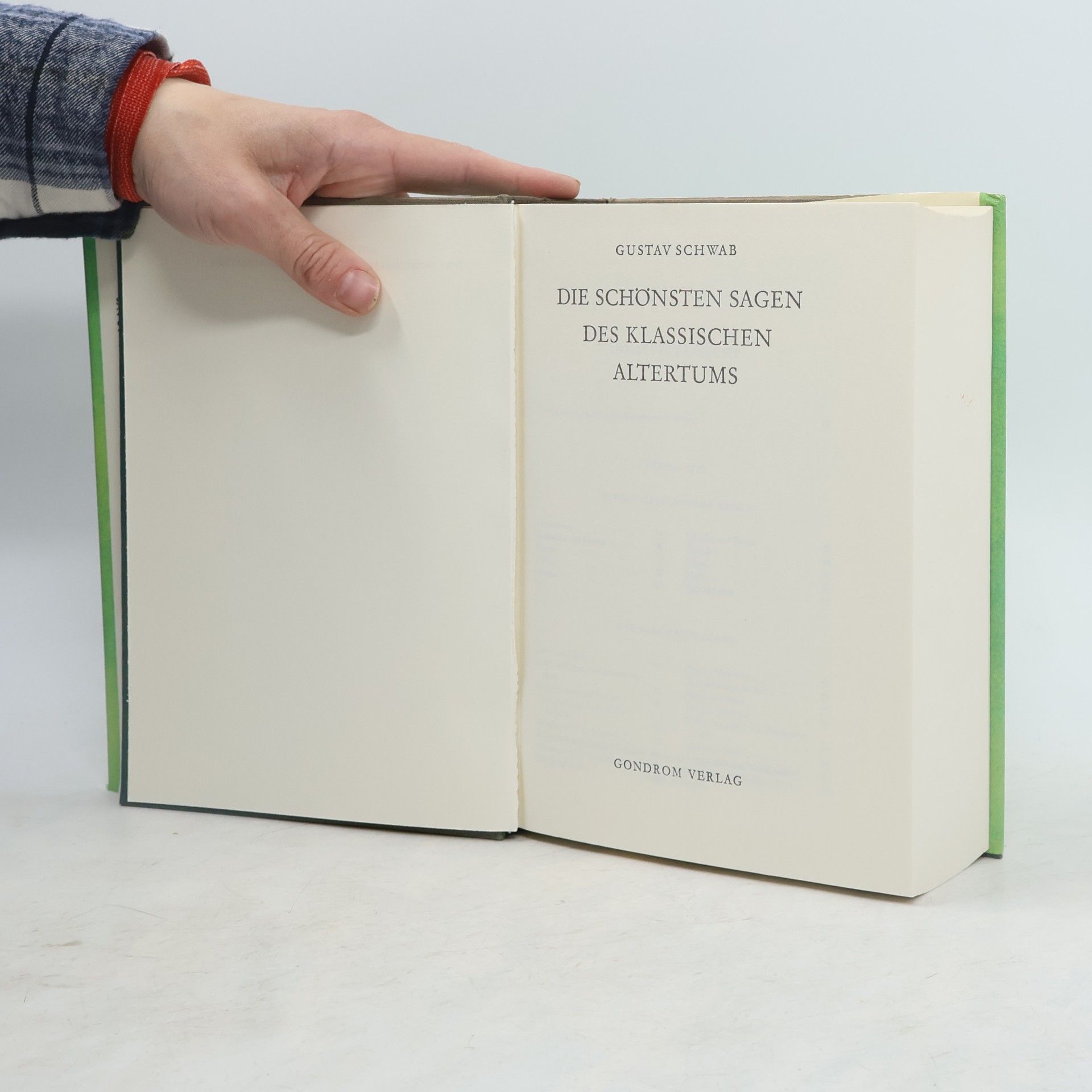 Gustav Schwab Die schönsten Sagen des klassischen Altertums