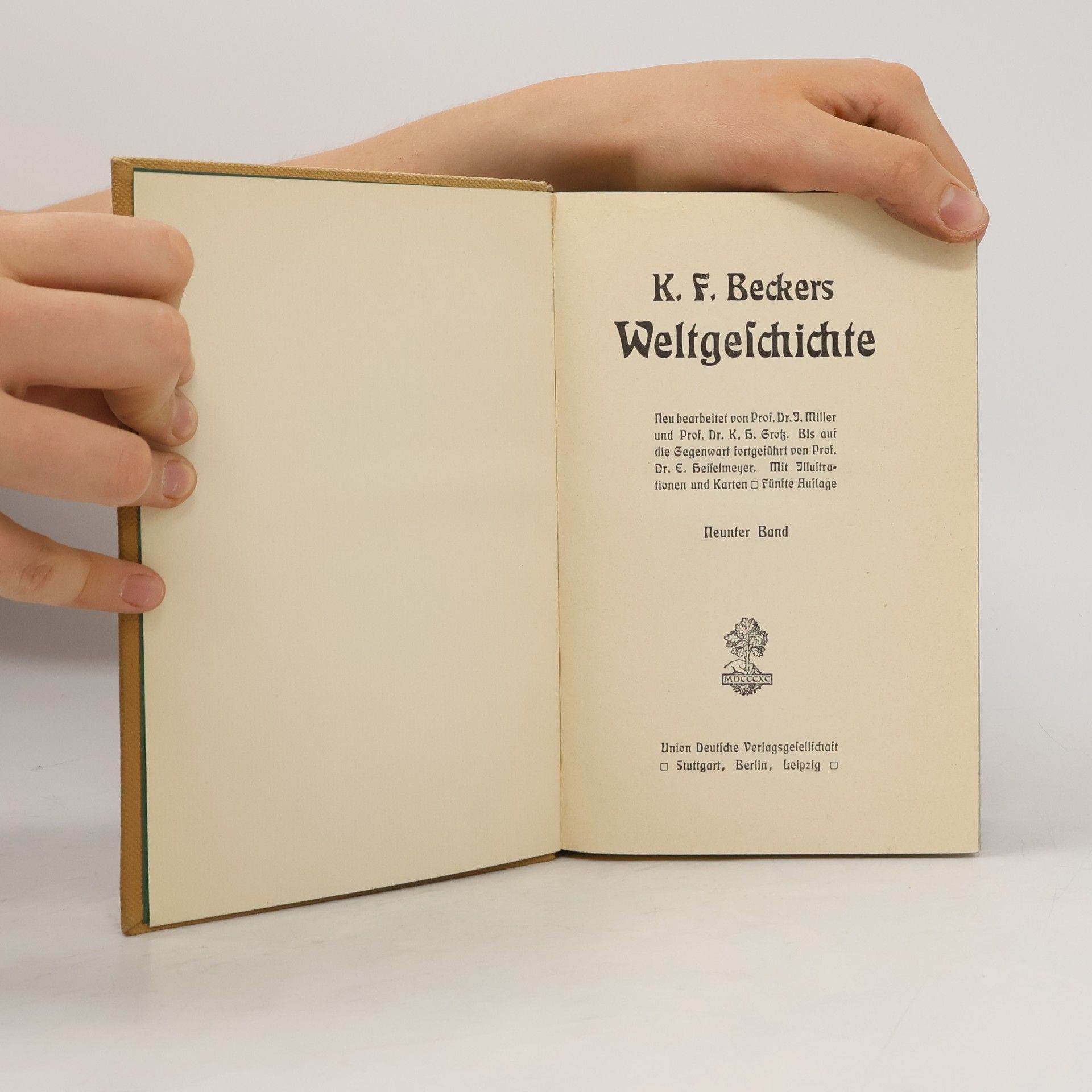 Karl Friedrich Becker Beckers Weltgeschichte 9-10