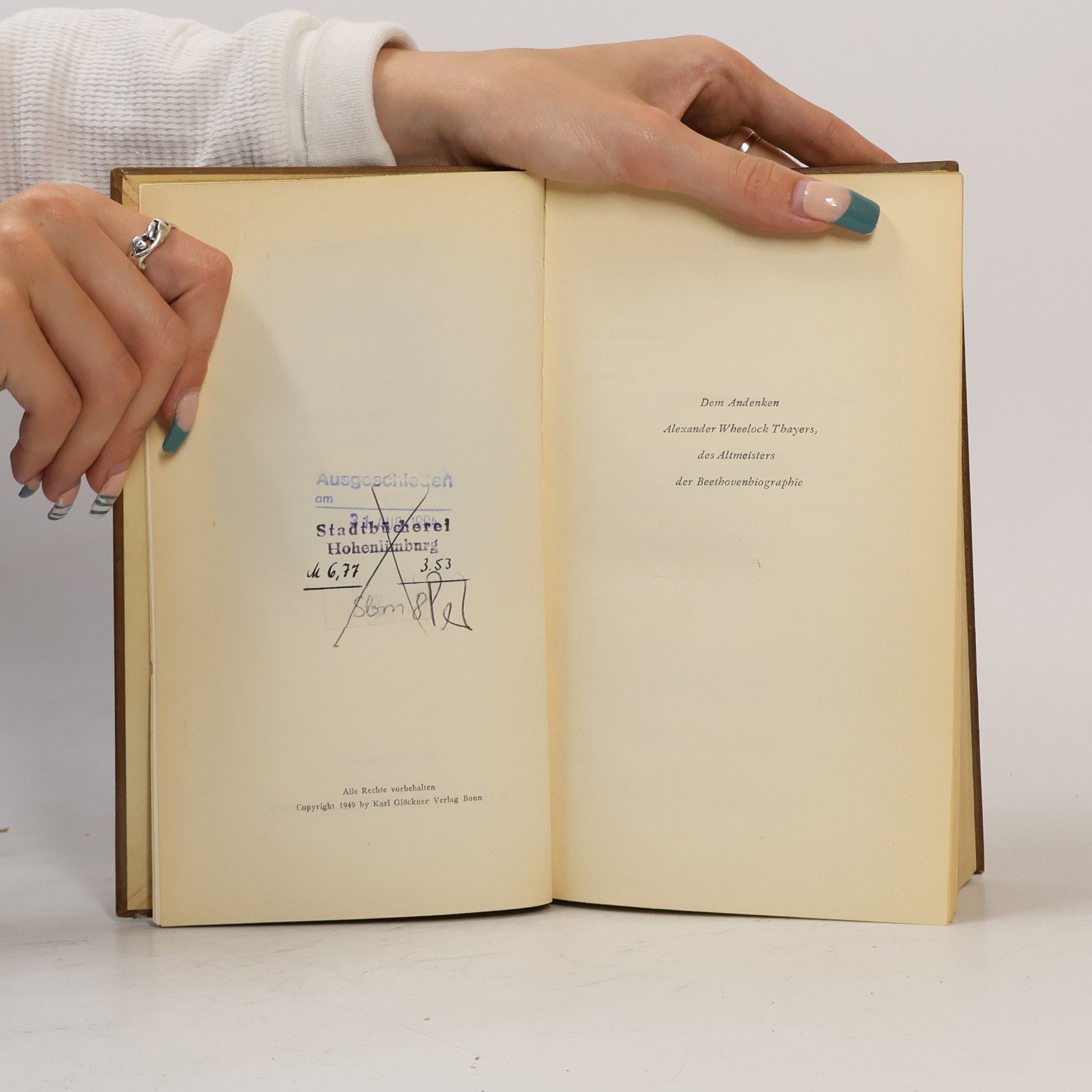 Anton Schindler Biographie von Ludwig van Beethoven