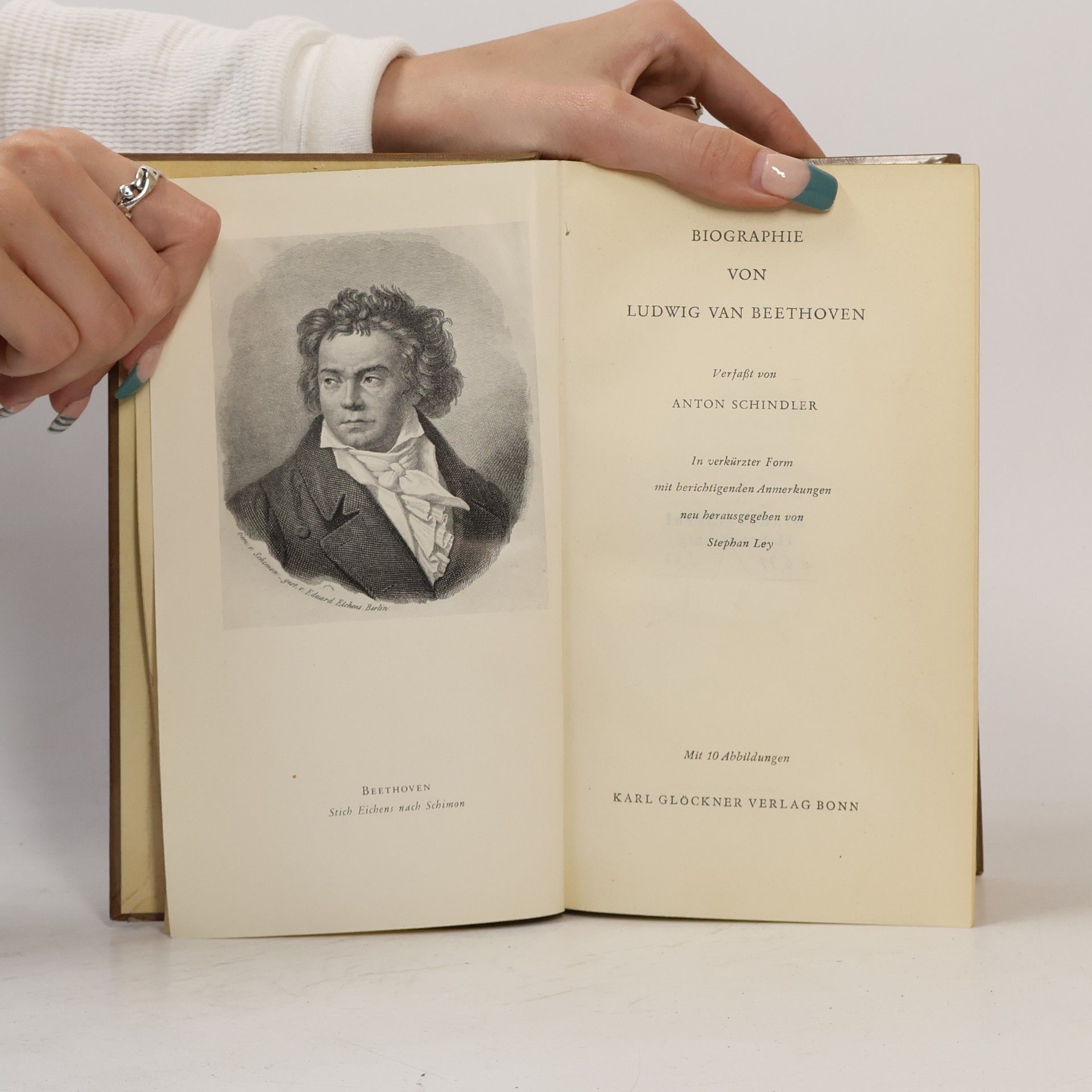 Anton Schindler Biographie von Ludwig van Beethoven