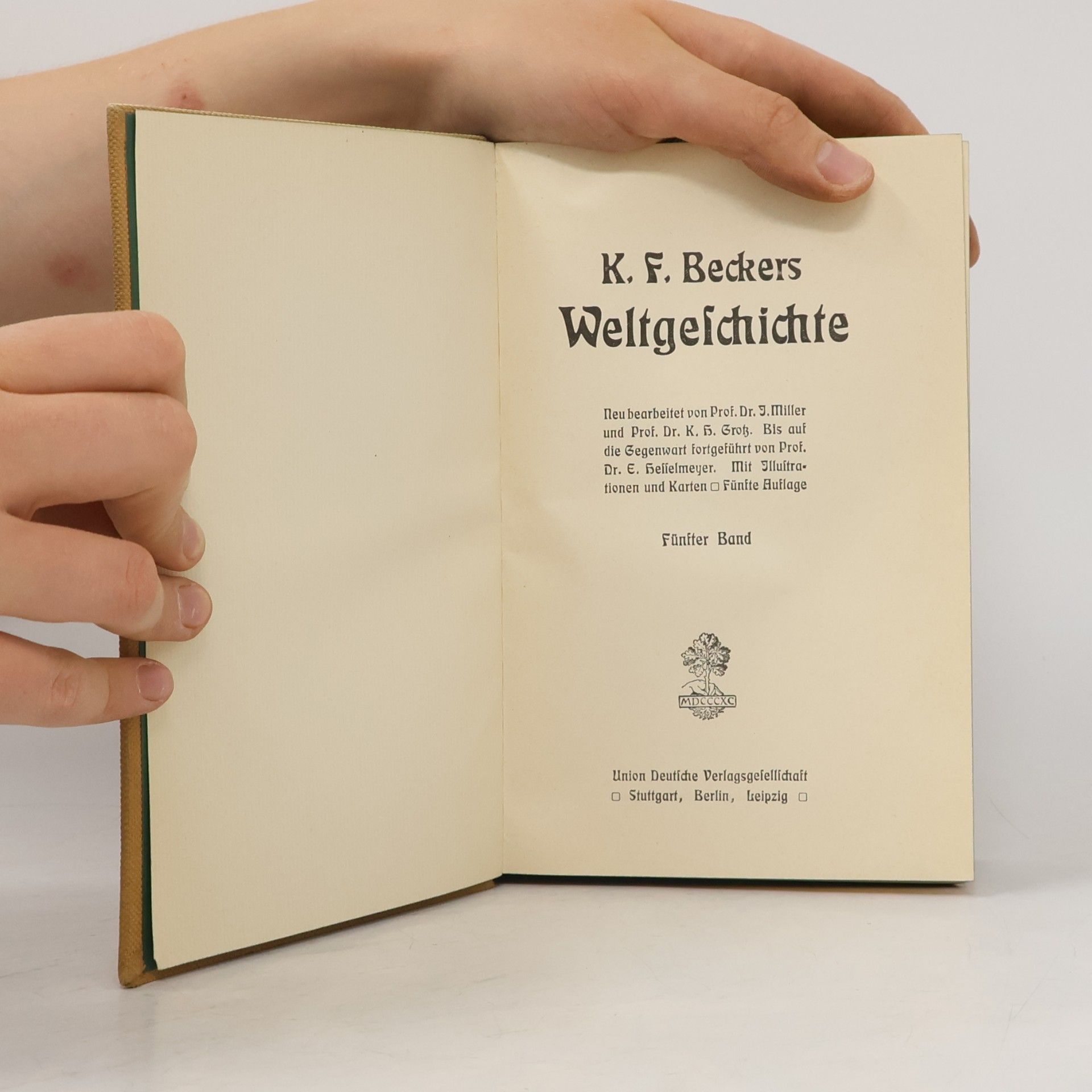 K. F. Beckers Weltgeschichte 5