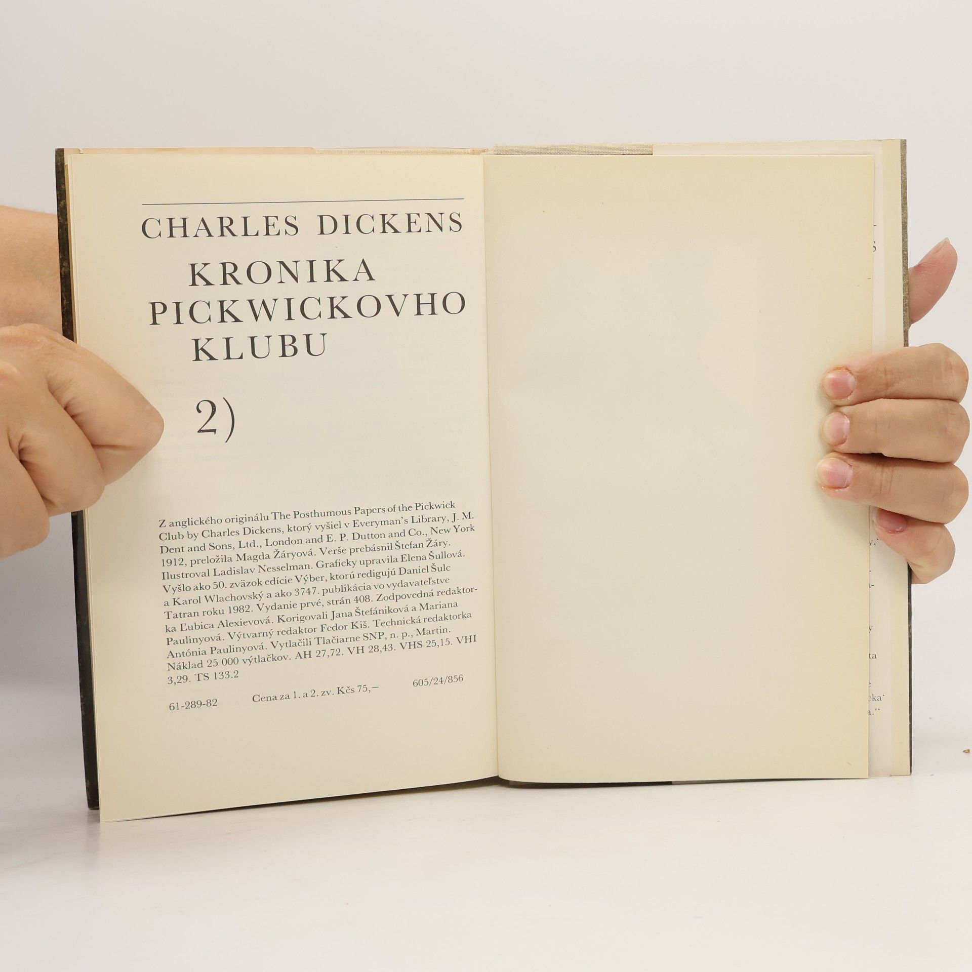 Charles Dickens Kronika Pickwickovho klubu 2