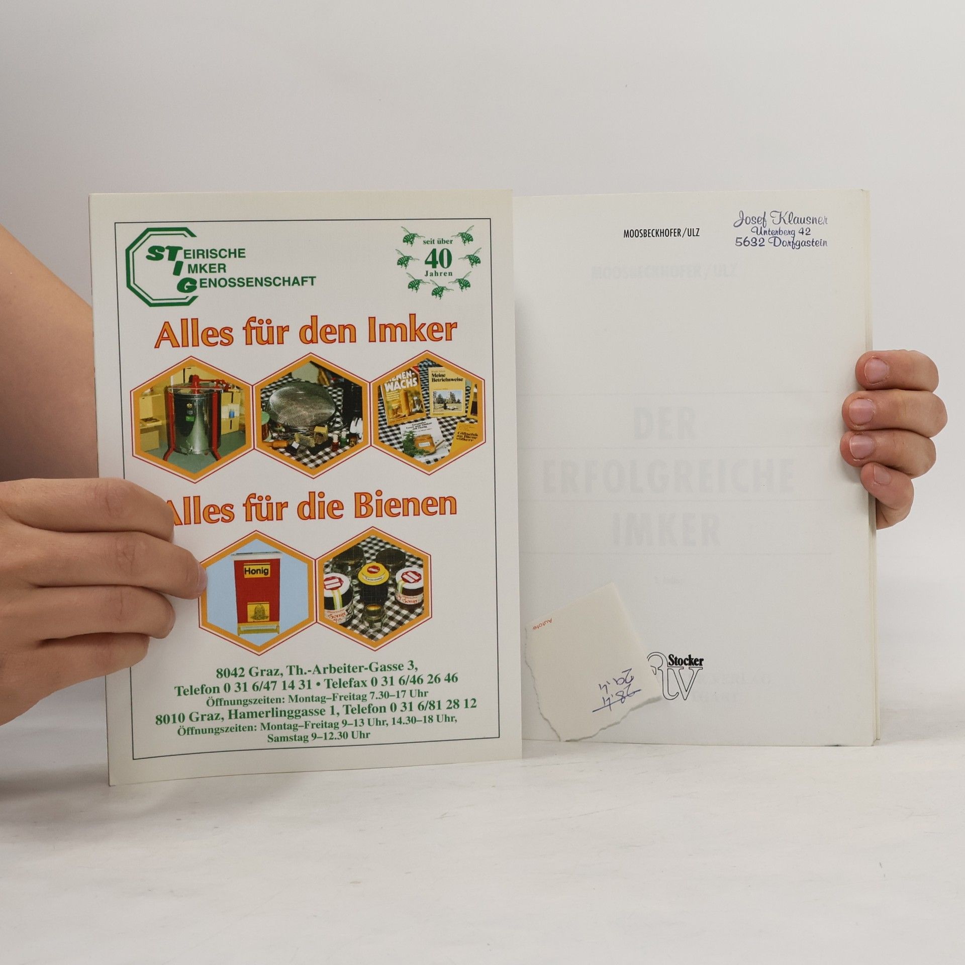 Rudolf Moosbeckhofer Der erfolgreiche Imker