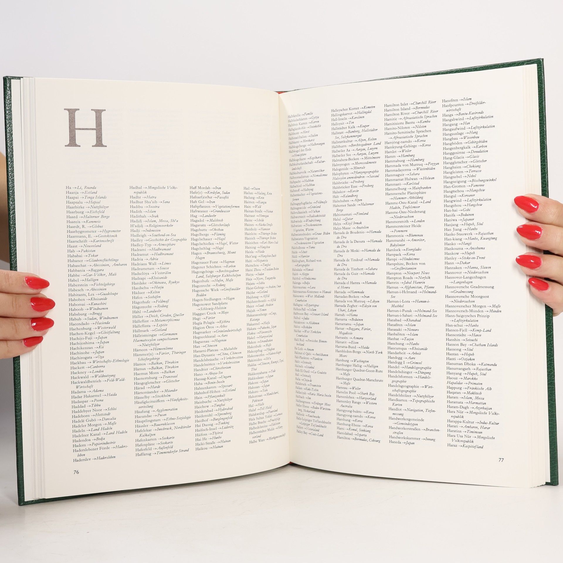 Autorenkollektiv Westermann Lexikon der Geographie. Band V. Register