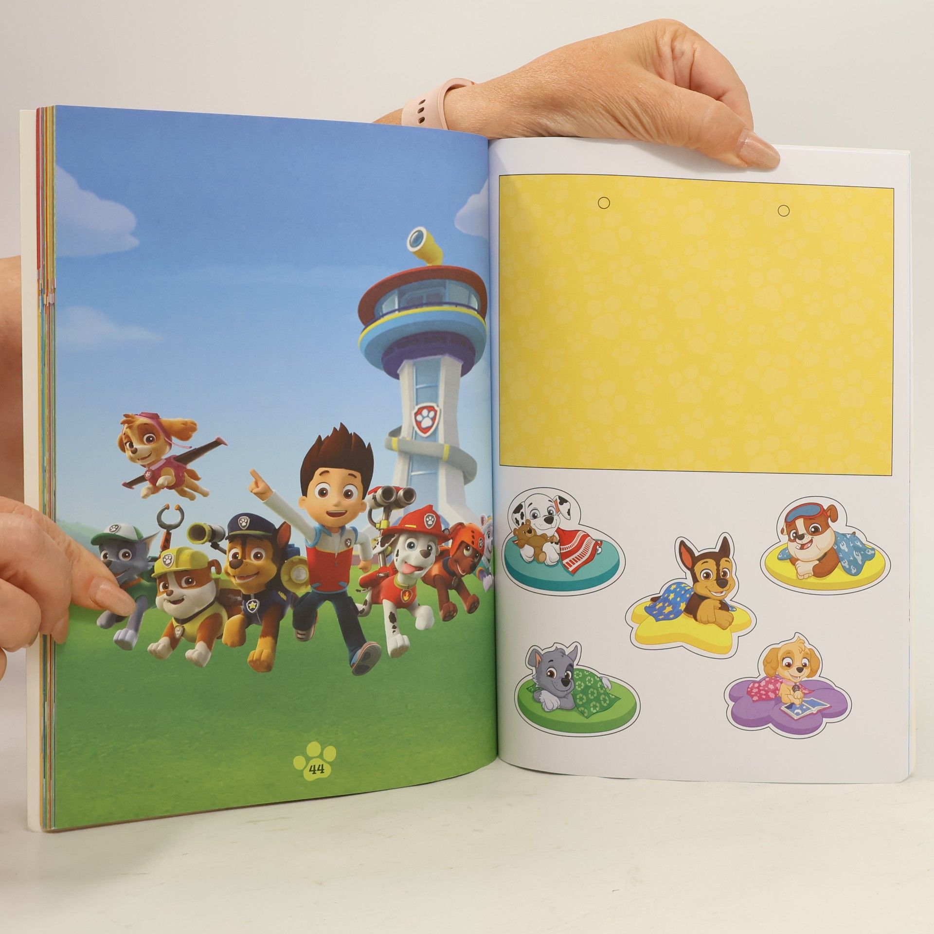 Paw Patrol: Helfer auf vier Pfoten: Bastelbuch