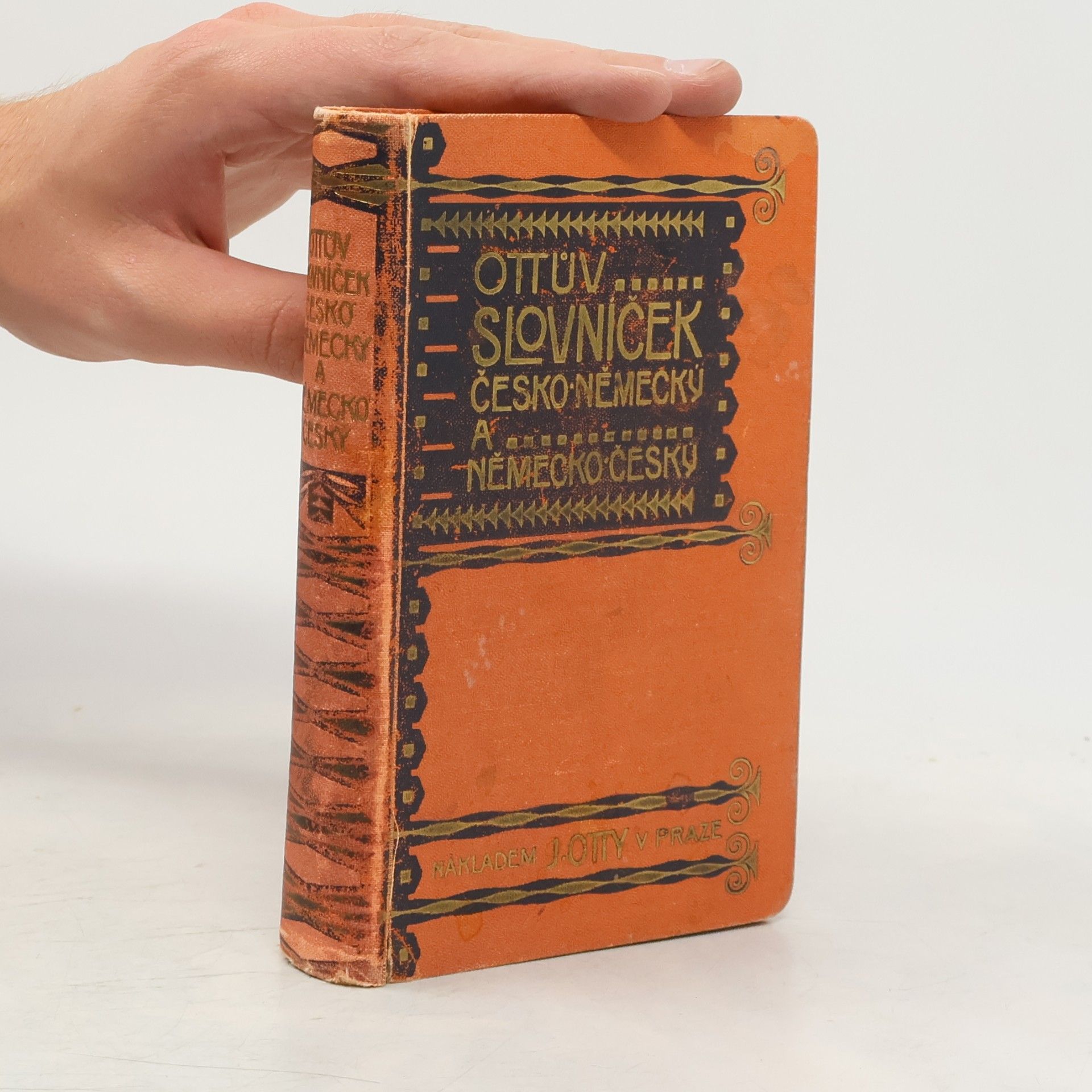 Collectif d'auteurs Ottův slovníček česko-německý a německo-český