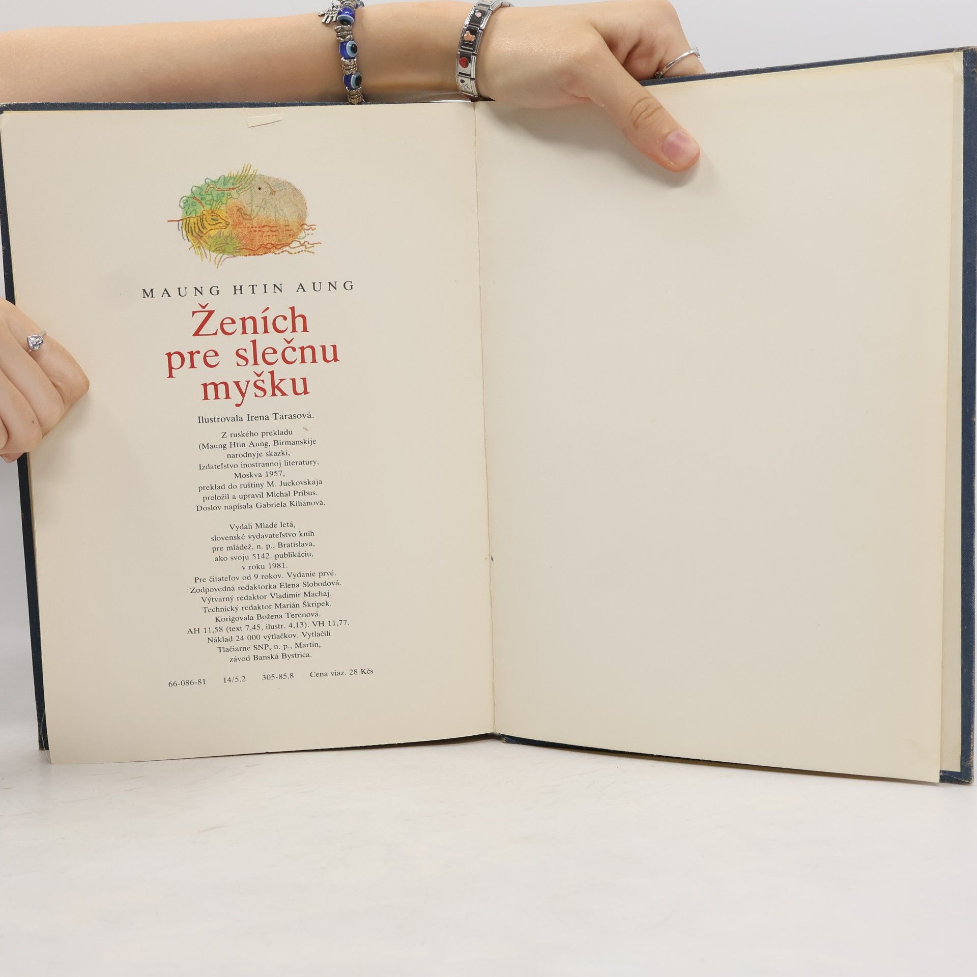 Maung Htin Aung Ženích pre slečnu myšku