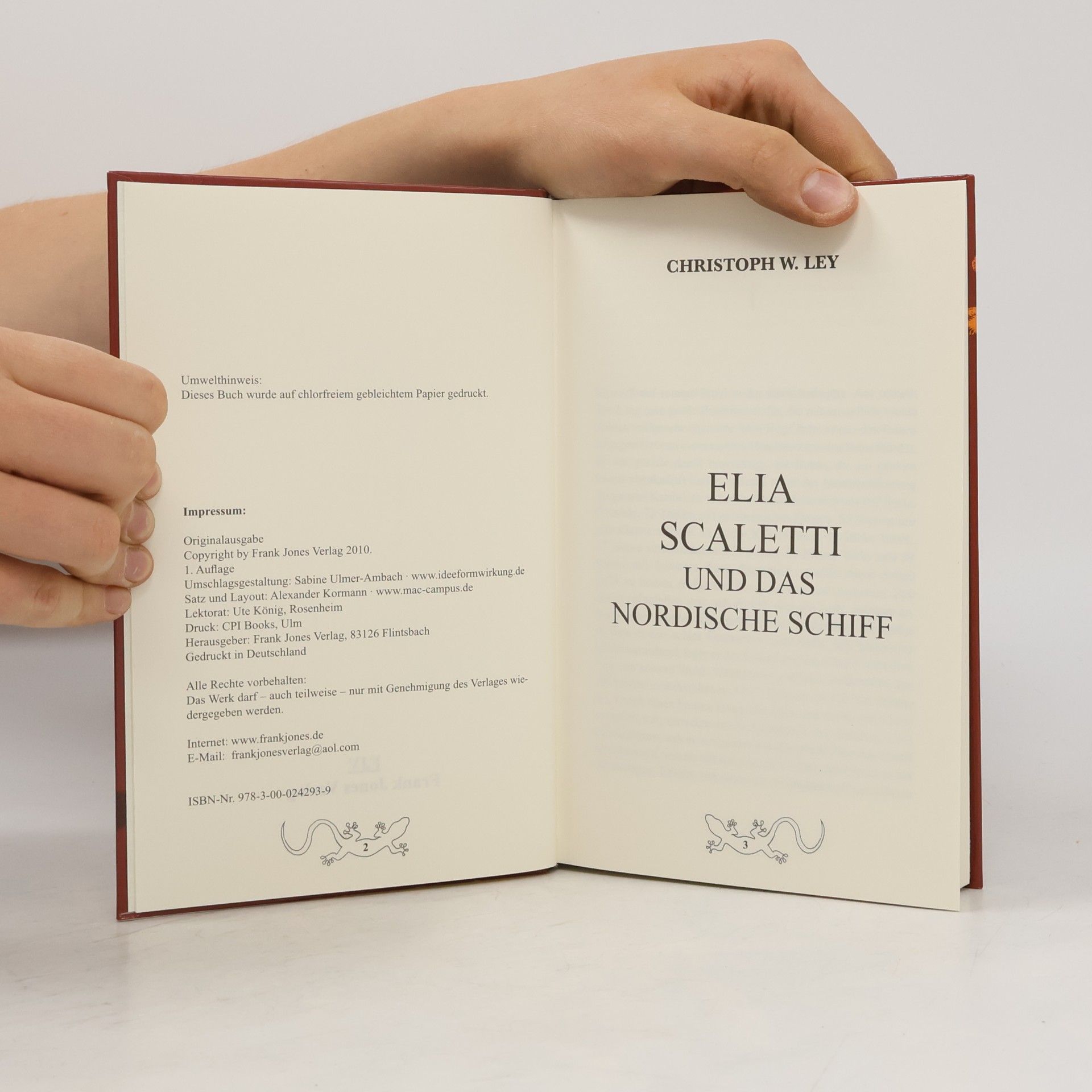 Christoph W. Ley Elia Scaletti . . . und das nordische Schiff