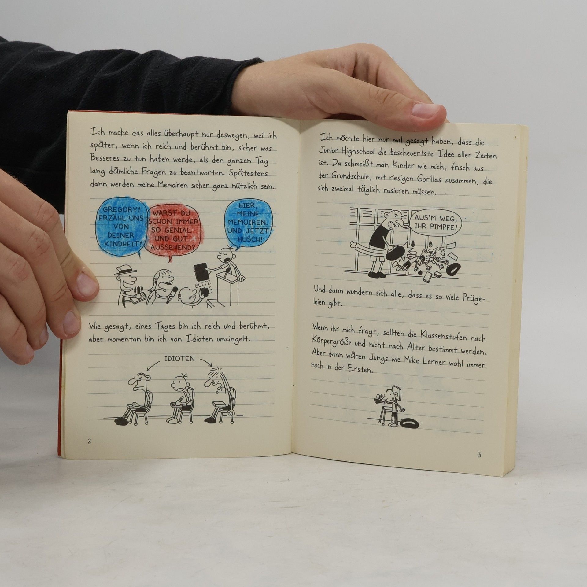 Jeff Kinney Gregs Tagebuch. Von Idioten umzingelt!