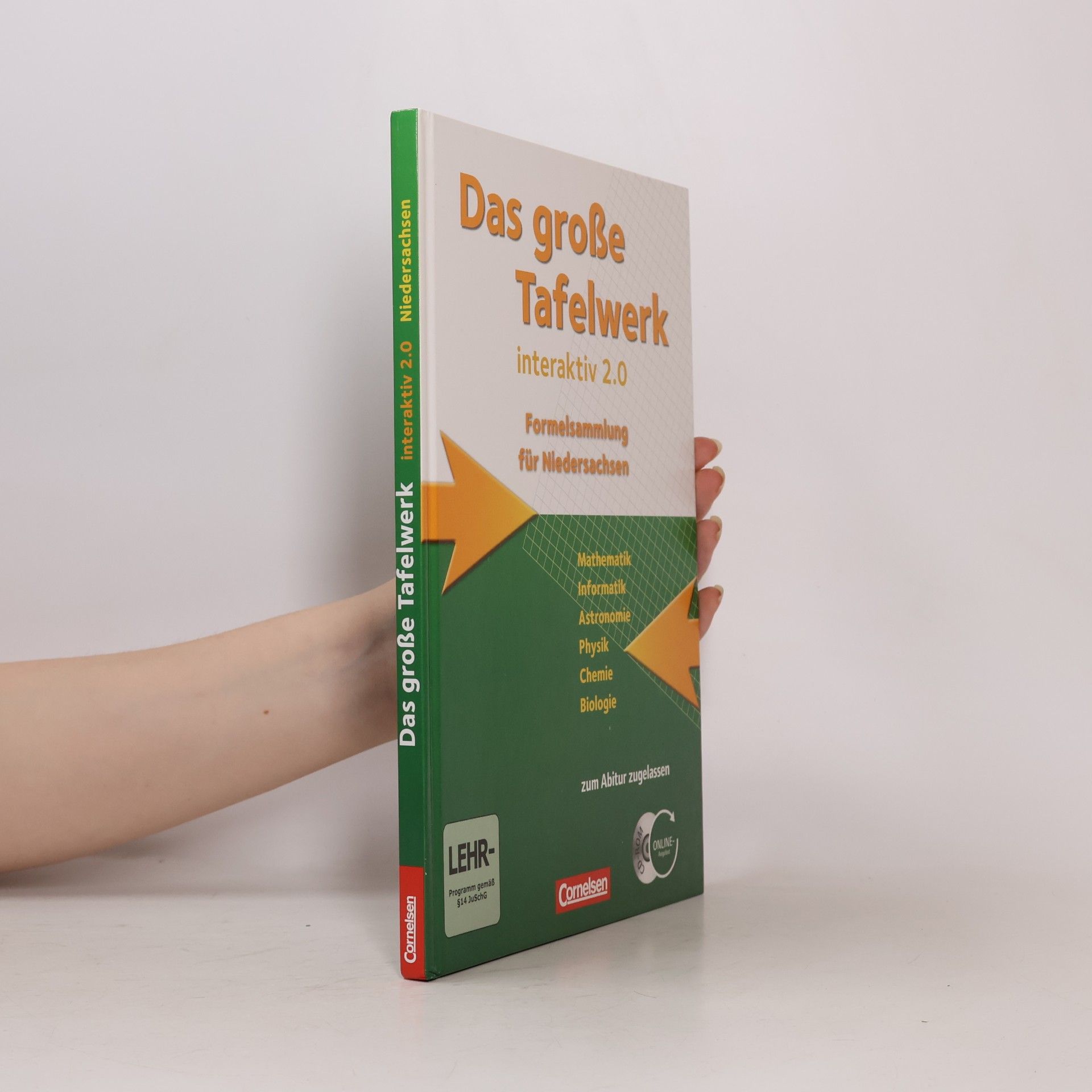 Various authors Das große Tafelwerk interaktiv 2.0, Formelsammlung für Niedersachsen