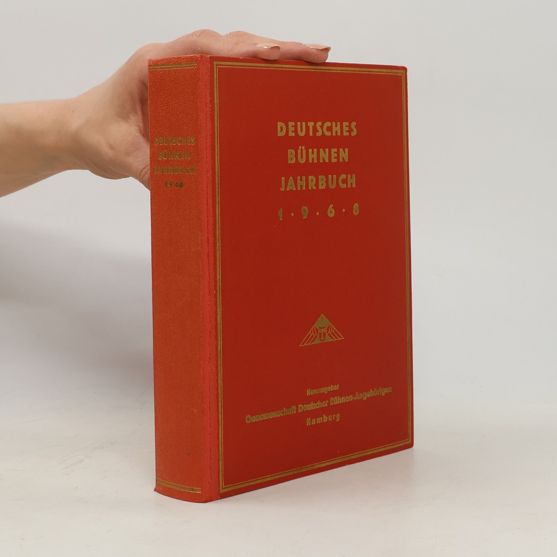 Kolektiv autorů Deutsches bühnen Jahrbuch 1968